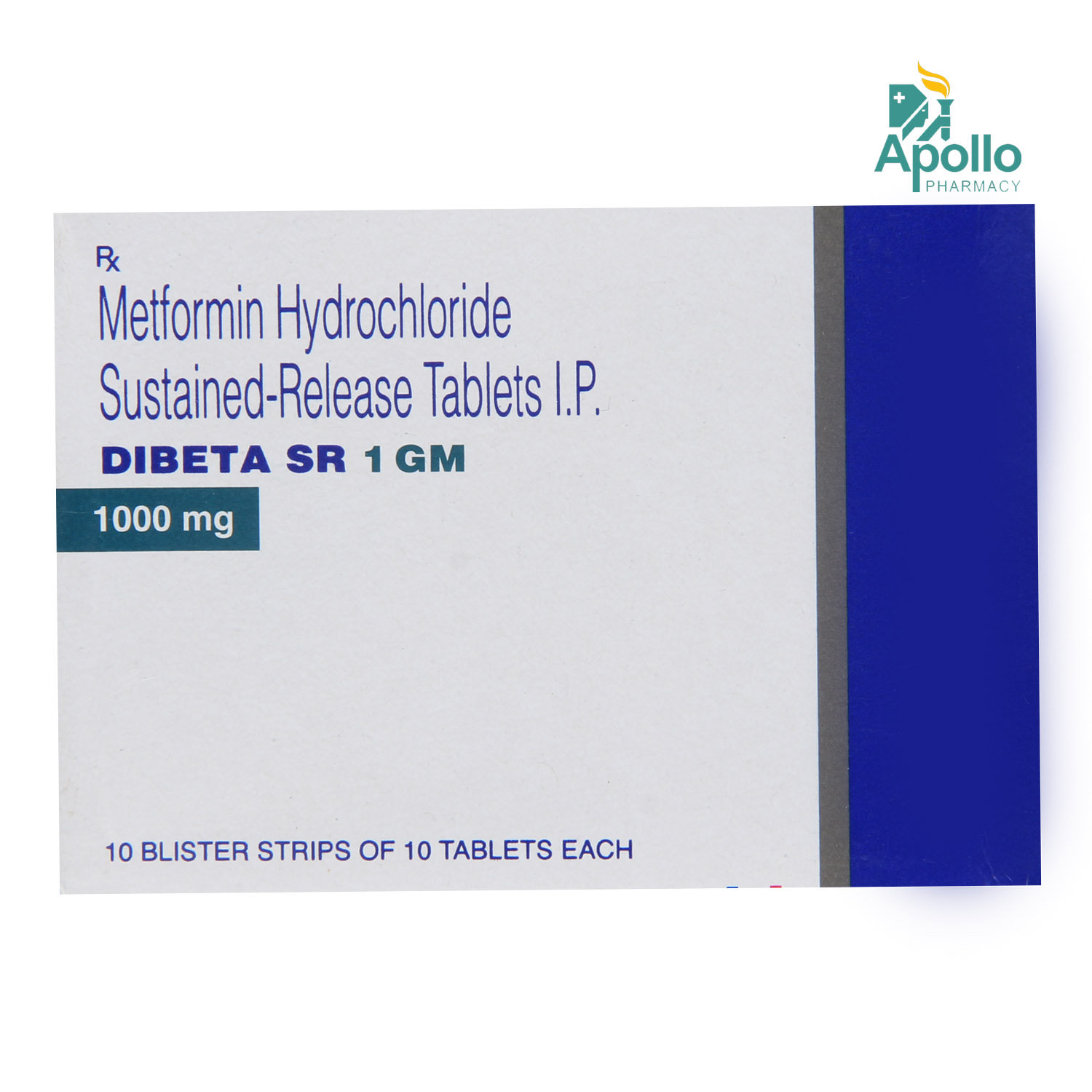 Dibeta SR 1 gm Tablet 10's, Pack of 10 TABLETS Dibeta SR 1 gm Tablet 10's, Pack of 10 TABLETS