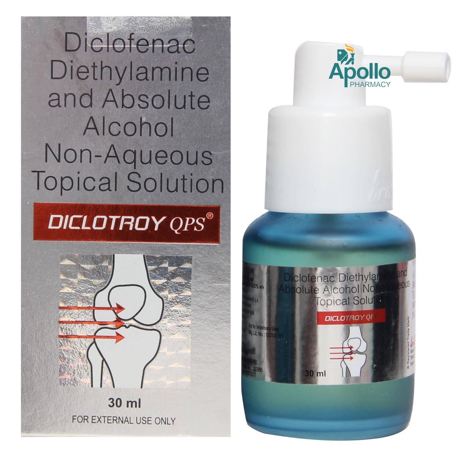 DICLOTROY QPS SOLUTION 30ML , Pack of 1 Liquid DICLOTROY QPS SOLUTION 30ML , Pack of 1 Liquid