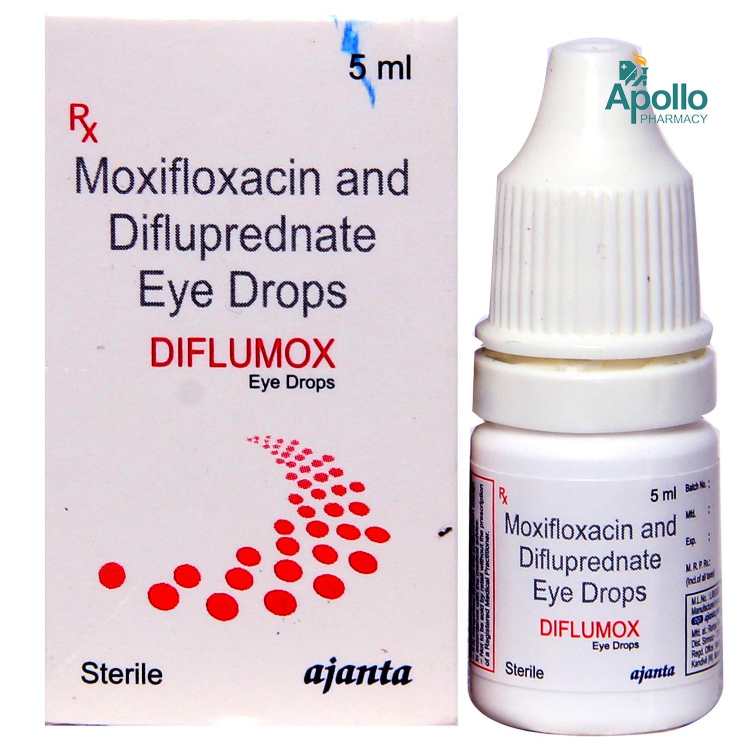 Diflumox Eye Drops 5 ml, Pack of 1 DROPS Diflumox Eye Drops 5 ml, Pack of 1 DROPS