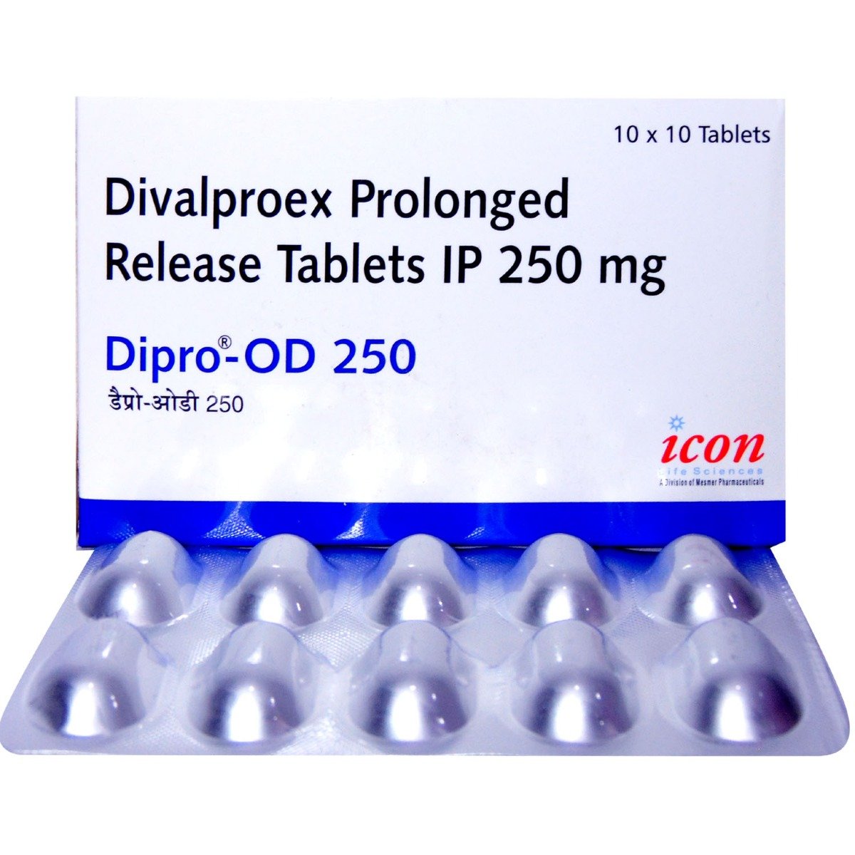 Dipro OD 250 Tablet 10's, Pack of 10 TABLETS Dipro OD 250 Tablet 10's, Pack of 10 TABLETS