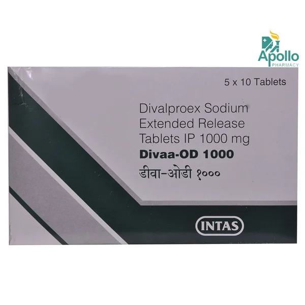Divaa-OD 1000 Tablet 10's, Pack of 10 TabletS