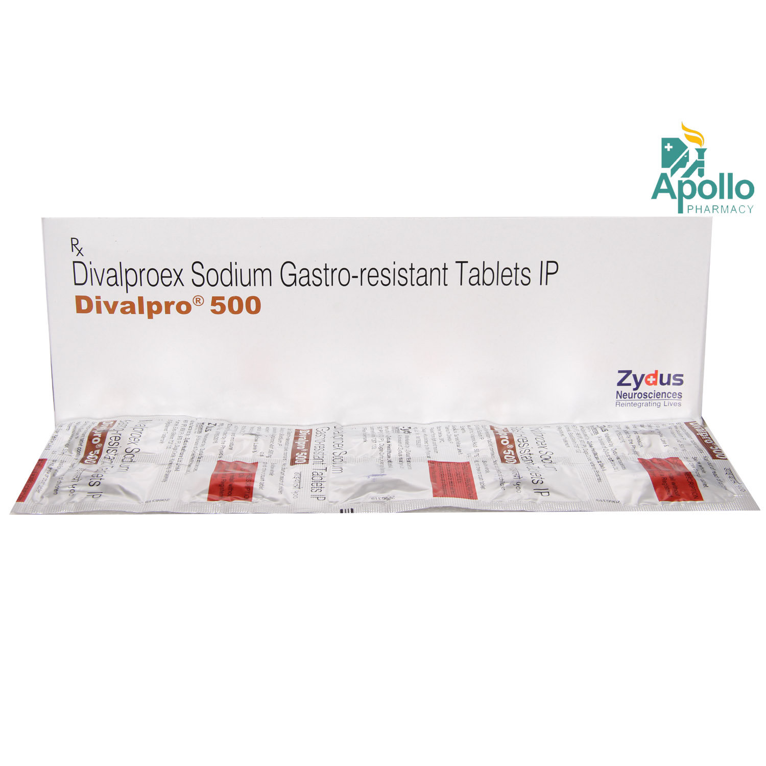 Divalpro 500 Tablet 10's, Pack of 10 TABLETS Divalpro 500 Tablet 10's, Pack of 10 TABLETS