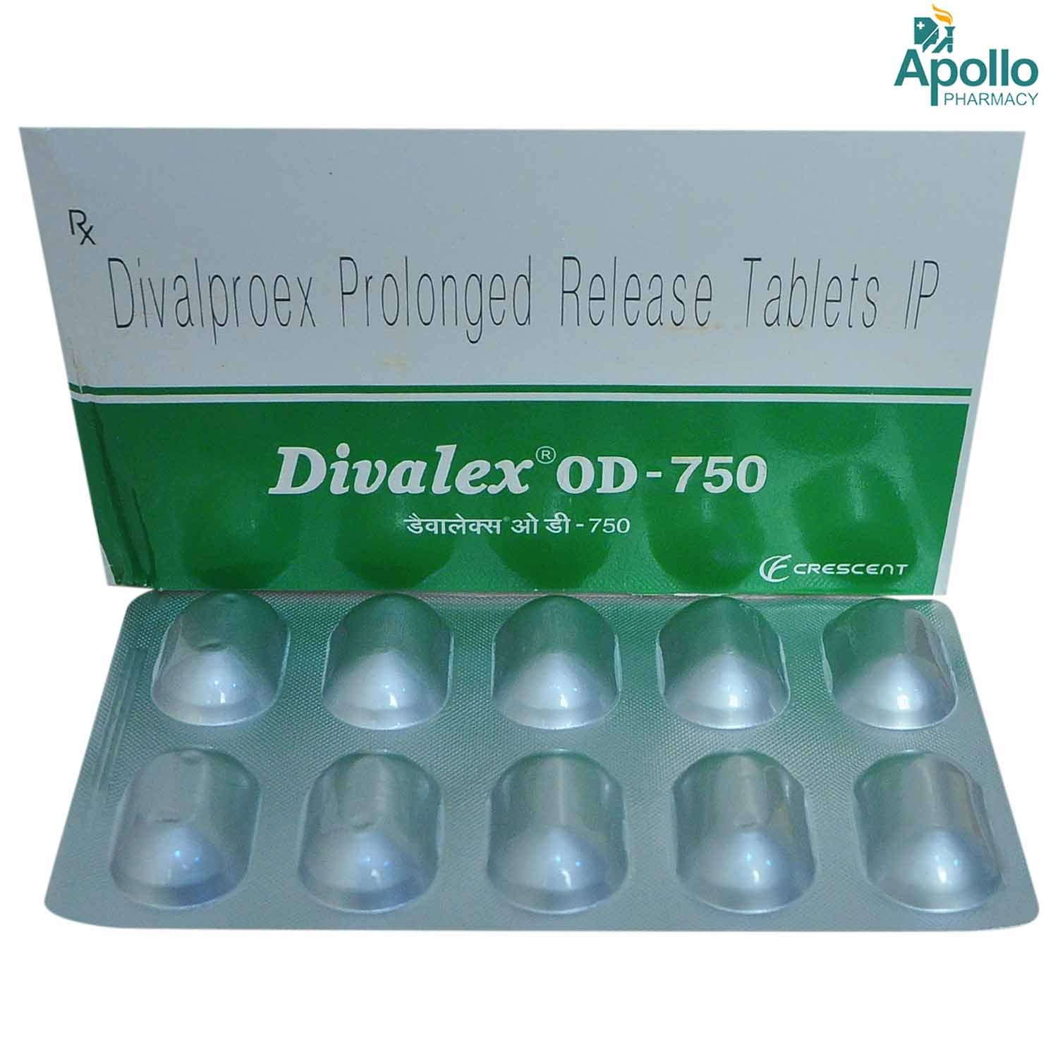 Divalex OD-750 Tablet 10's, Pack of 10 TABLETS Divalex OD-750 Tablet 10's, Pack of 10 TABLETS