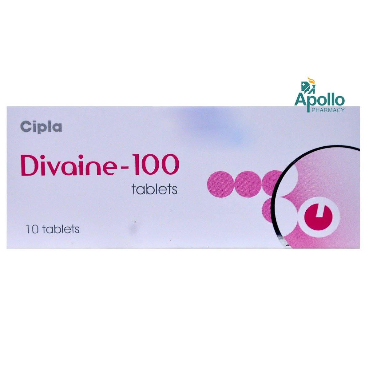 Divaine-100 Tablet 10's, Pack of 10 TABLETS Divaine-100 Tablet 10's, Pack of 10 TABLETS