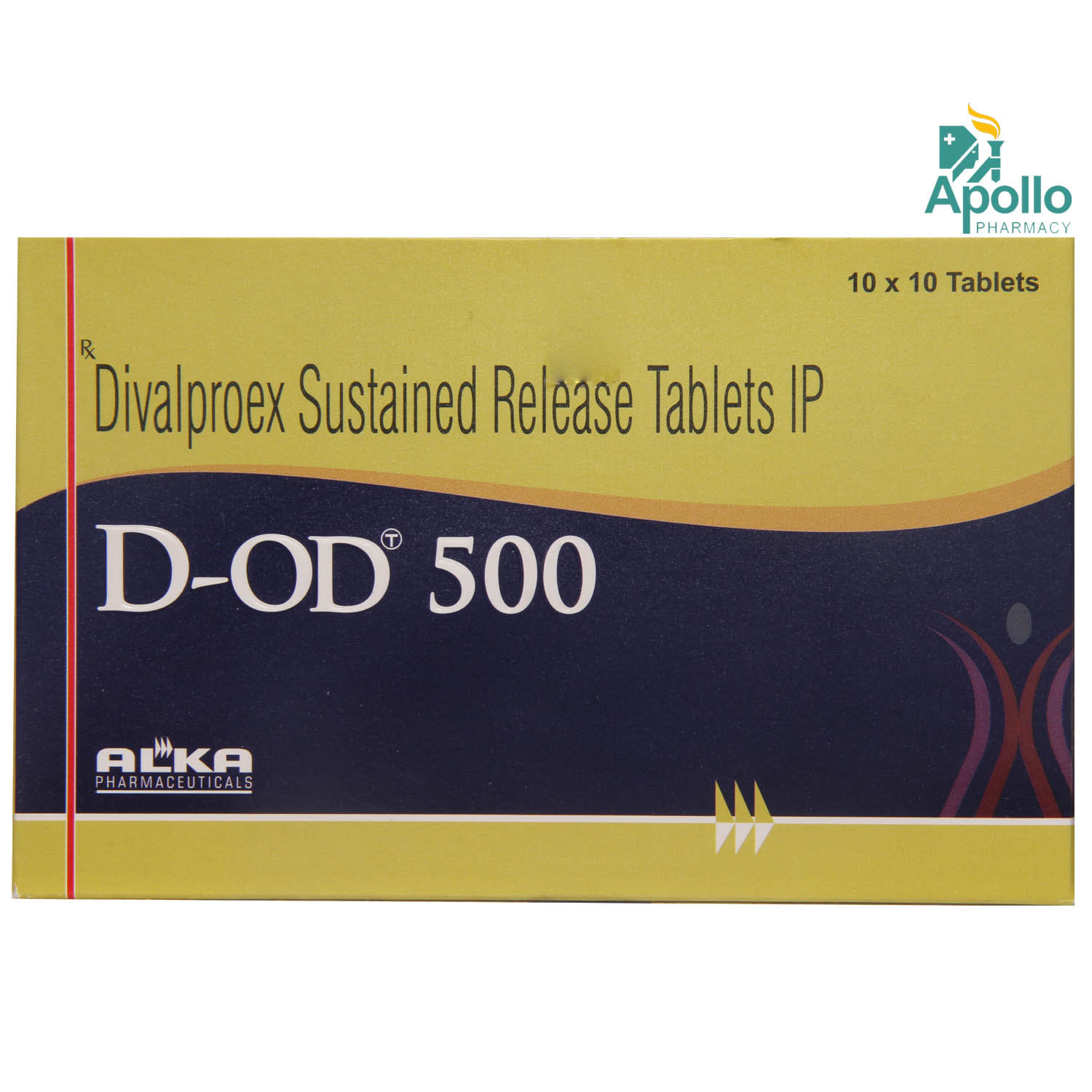 D OD 500 TABLET 10'S , Pack of 10 TabletS D OD 500 TABLET 10'S , Pack of 10 TabletS