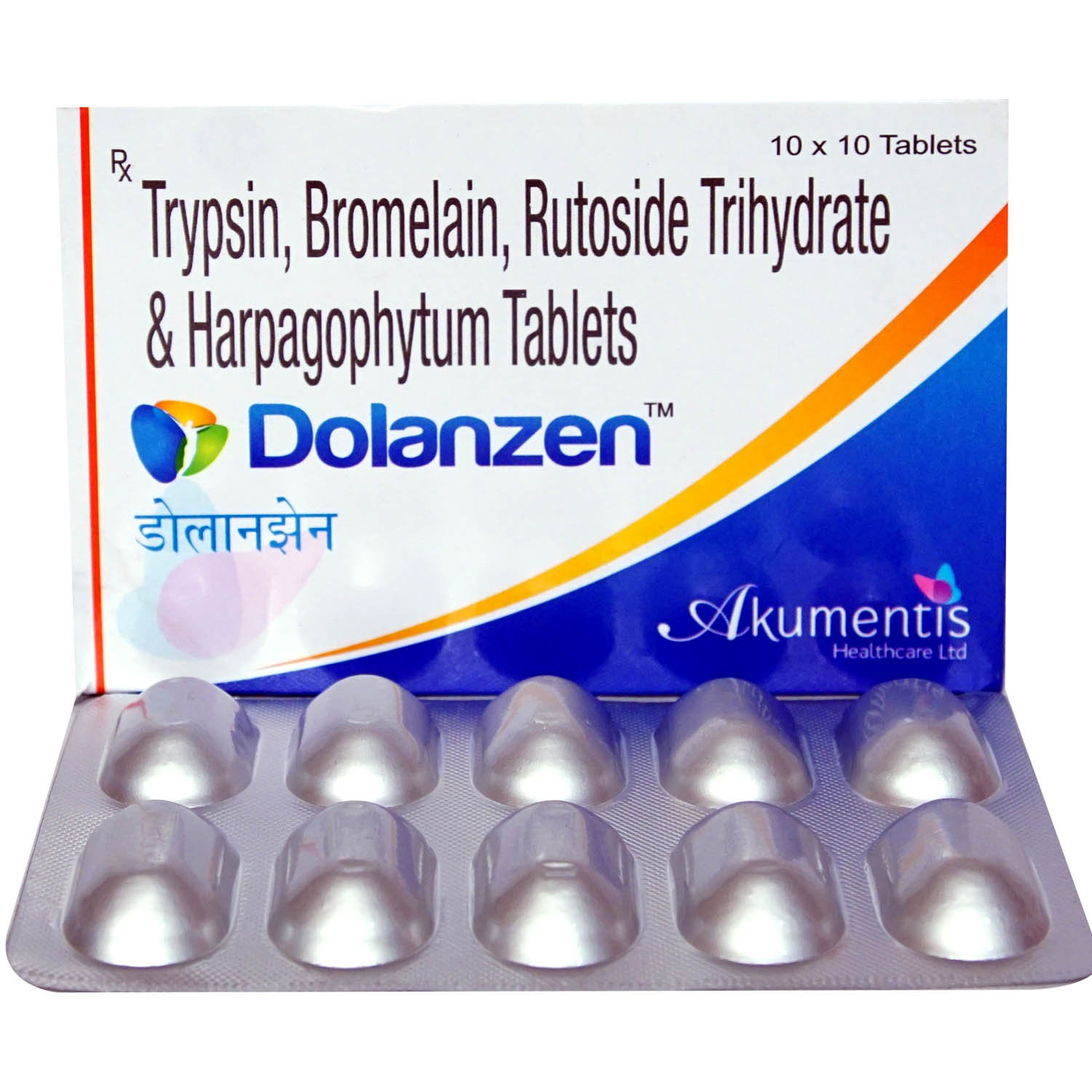 Dolanzen Tablet 10's, Pack of 10 Dolanzen Tablet 10's, Pack of 10