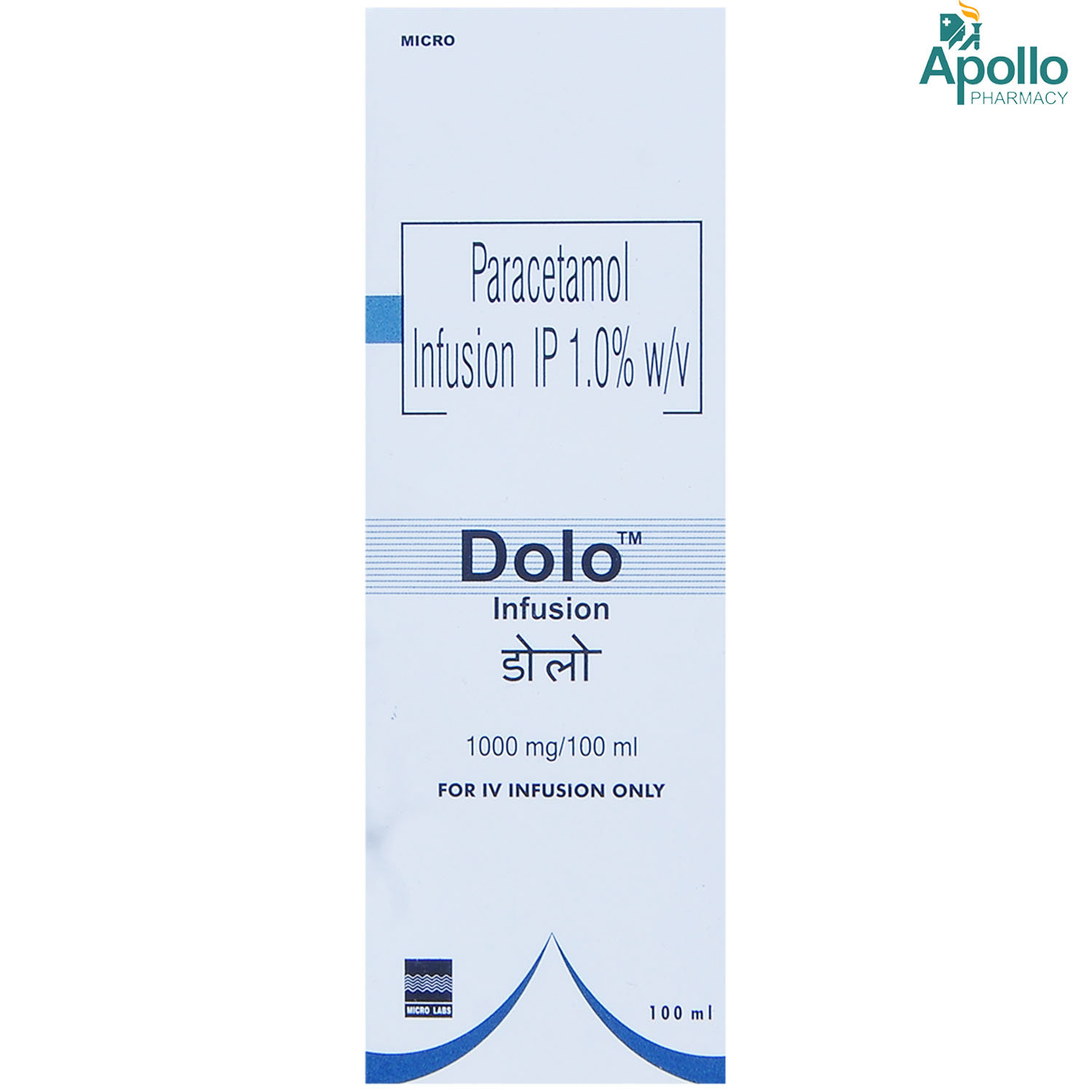 Dolo Infusion 100 ml, Pack of 1 INJECTION Dolo Infusion 100 ml, Pack of 1 INJECTION
