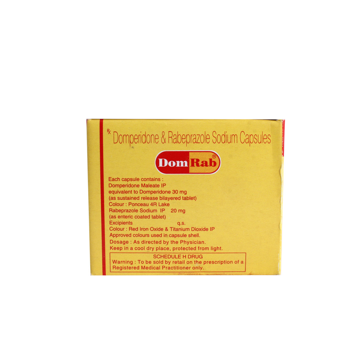 Domrab Capsule 10's, Pack of 10 Domrab Capsule 10's, Pack of 10