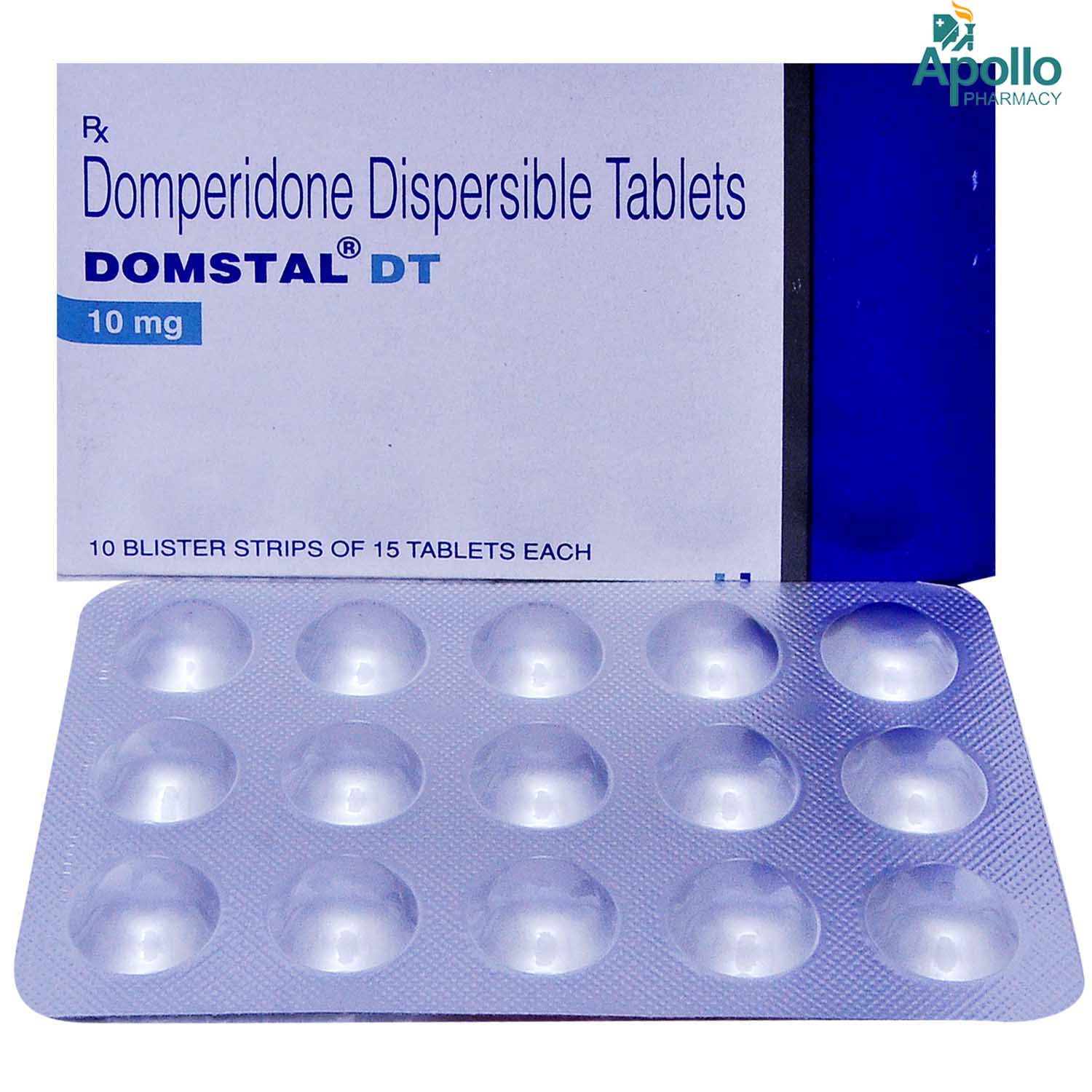 Domstal DT 10 Tablet 15's, Pack of 15 TABLETS Domstal DT 10 Tablet 15's, Pack of 15 TABLETS