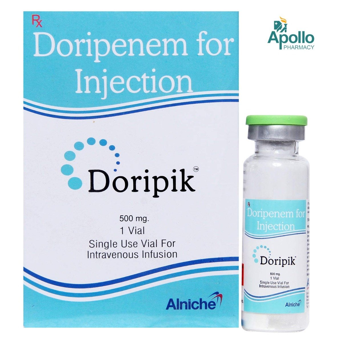 DORIPIK 500MG INJECTION, Pack of 1 INJECTION DORIPIK 500MG INJECTION, Pack of 1 INJECTION