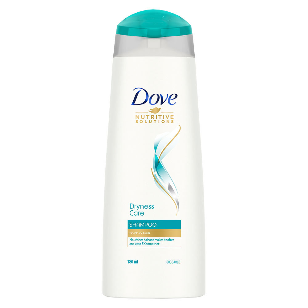 Dove Dryness Care Shampoo, 180 ml, Pack of 1 Dove Dryness Care Shampoo, 180 ml, Pack of 1