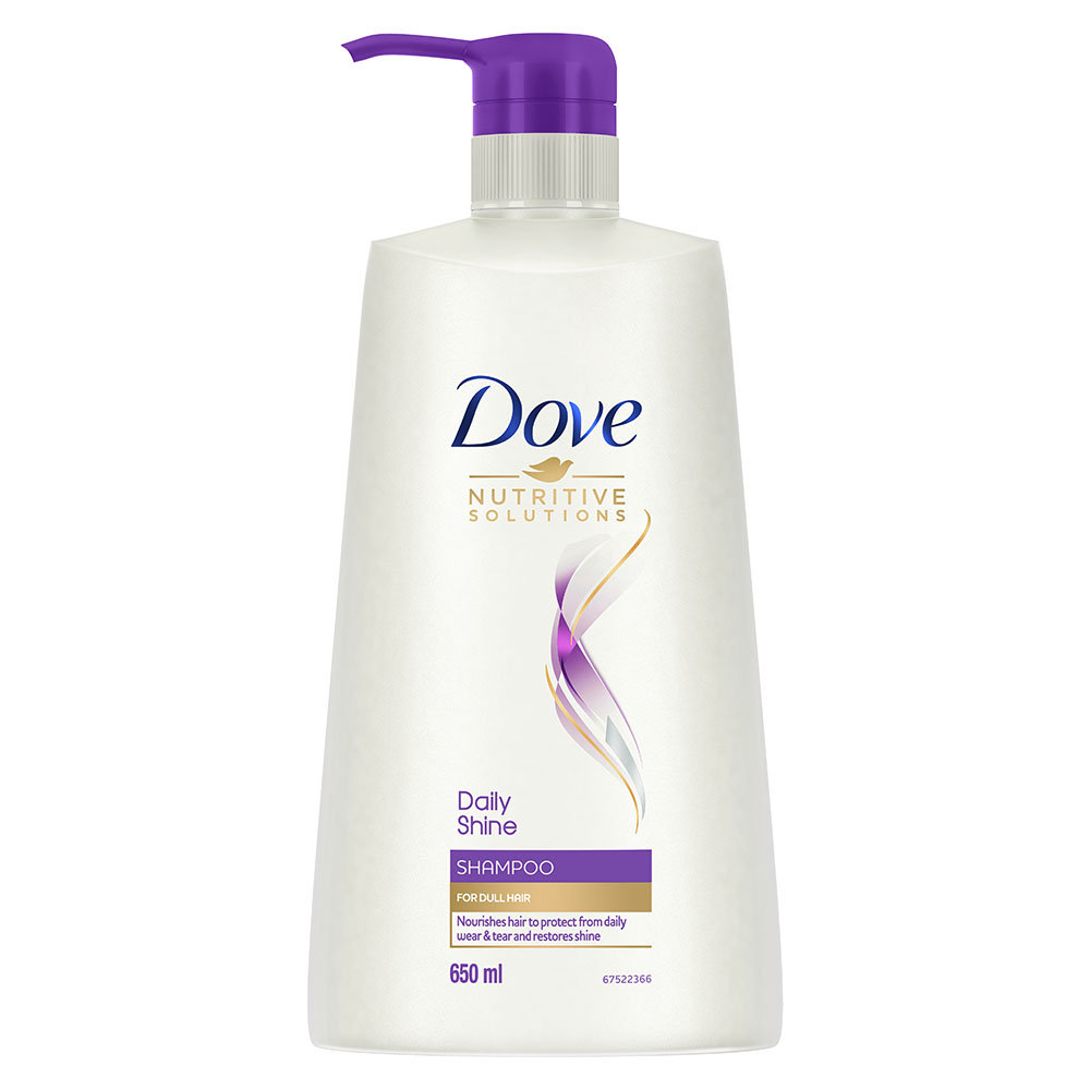 Dove Daily Shine Shampoo for Dull Hair, 650 ml, Pack of 1 Dove Daily Shine Shampoo for Dull Hair, 650 ml, Pack of 1