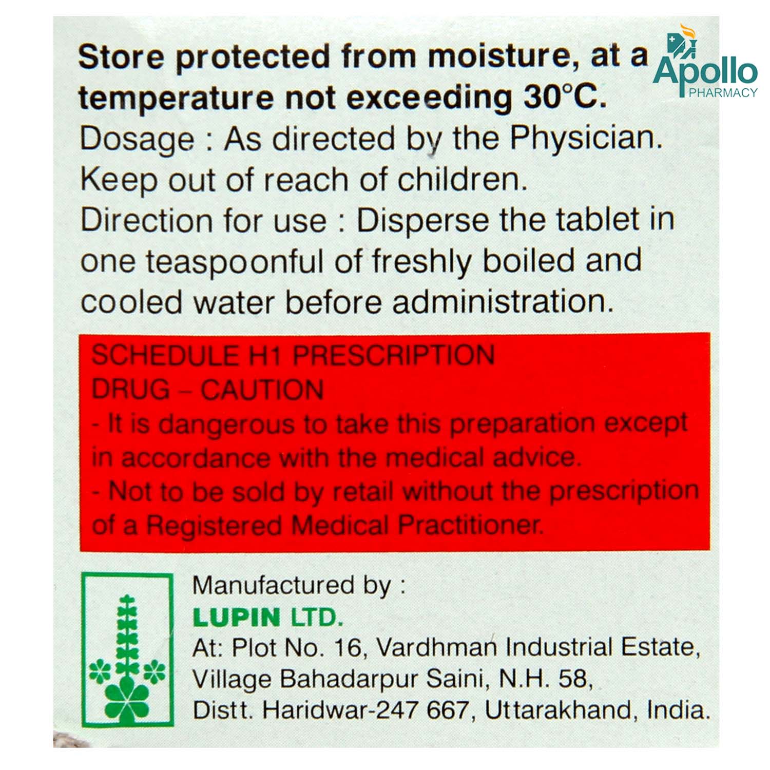 Doxcef DT 100 mg Tablet 10's, Pack of 10 TabletS Doxcef DT 100 mg Tablet 10's, Pack of 10 TabletS