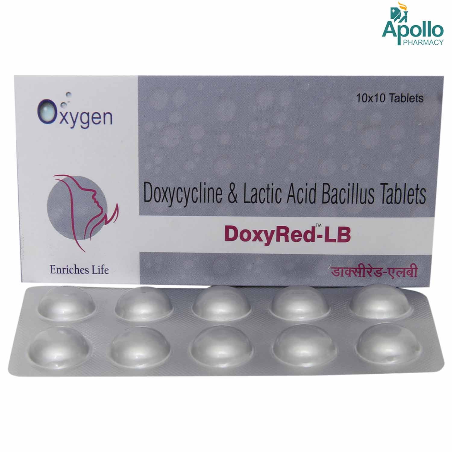 Doxyred LB Tablet 10's, Pack of 10 TABLETS Doxyred LB Tablet 10's, Pack of 10 TABLETS