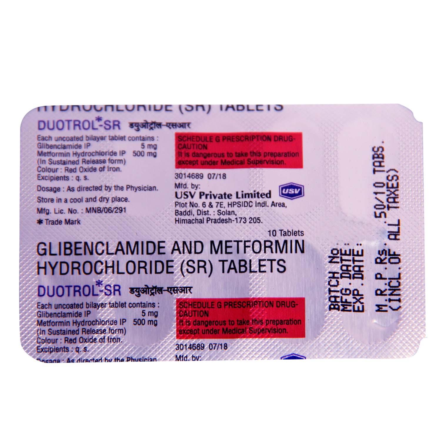 Duotrol SR Tablet 10's, Pack of 10 TABLETS Duotrol SR Tablet 10's, Pack of 10 TABLETS