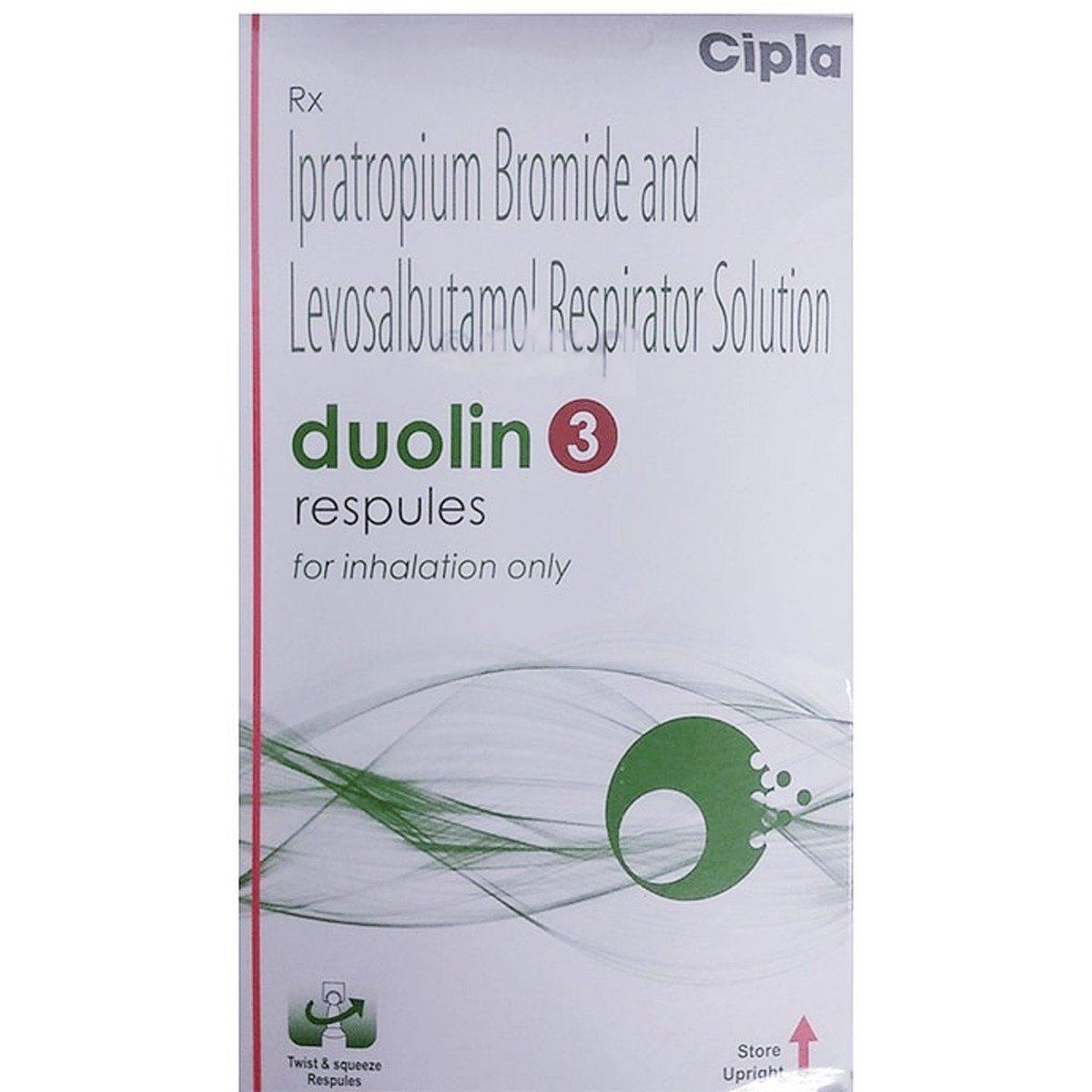 Duolin 3 Respules 5x3 ml, Pack of 5 RESPULES Duolin 3 Respules 5x3 ml, Pack of 5 RESPULES