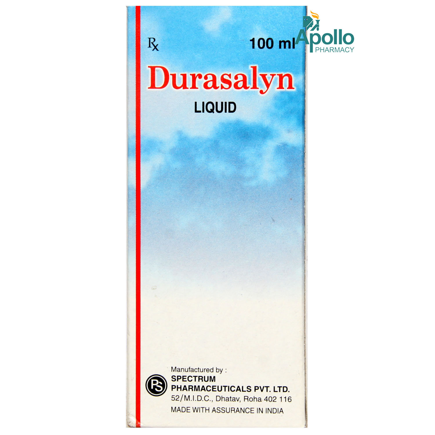 Durasalyn Syrup 100 ml, Pack of 1 Liquid Durasalyn Syrup 100 ml, Pack of 1 Liquid