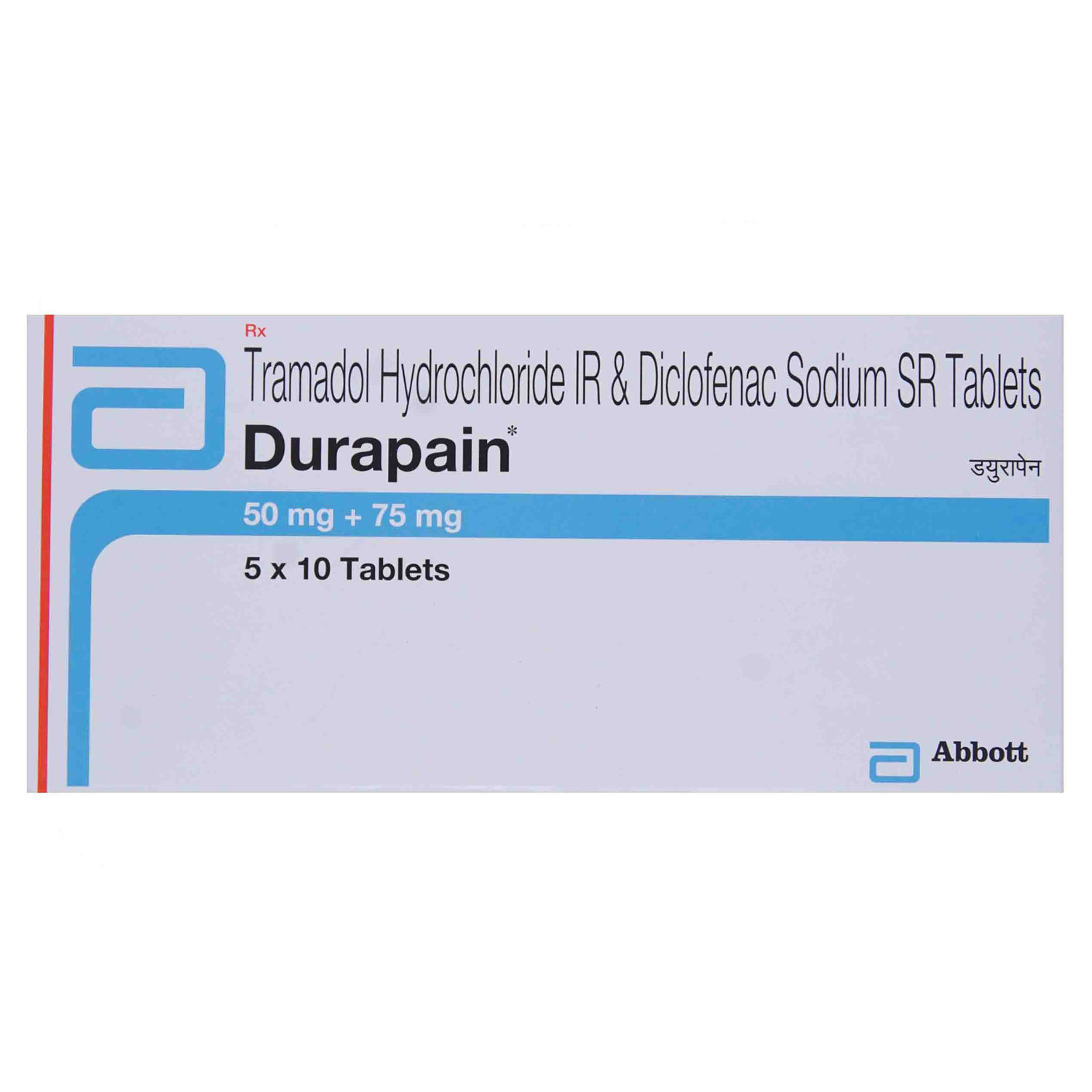Durapain Tablet 10's, Pack of 10 TABLETS Durapain Tablet 10's, Pack of 10 TABLETS