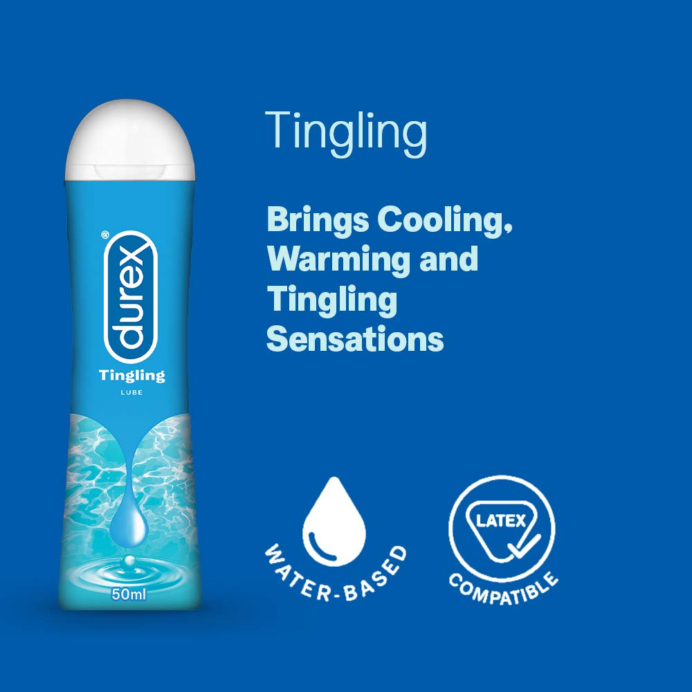 Durex Tingling Lube Gel, 50 ml, Pack of 1 Durex Tingling Lube Gel, 50 ml, Pack of 1