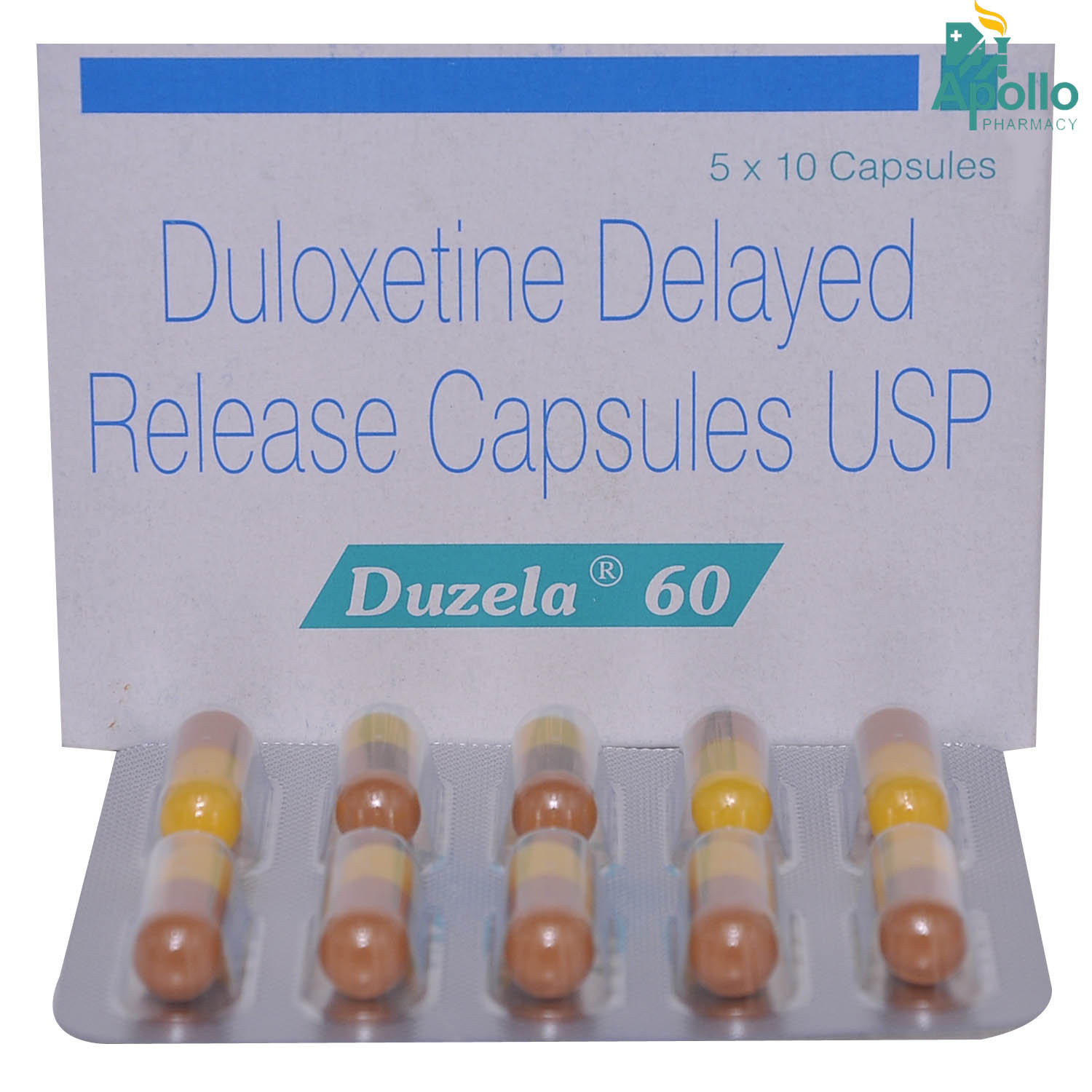 Duzela 60 Capsule 10's, Pack of 10 CAPSULES Duzela 60 Capsule 10's, Pack of 10 CAPSULES