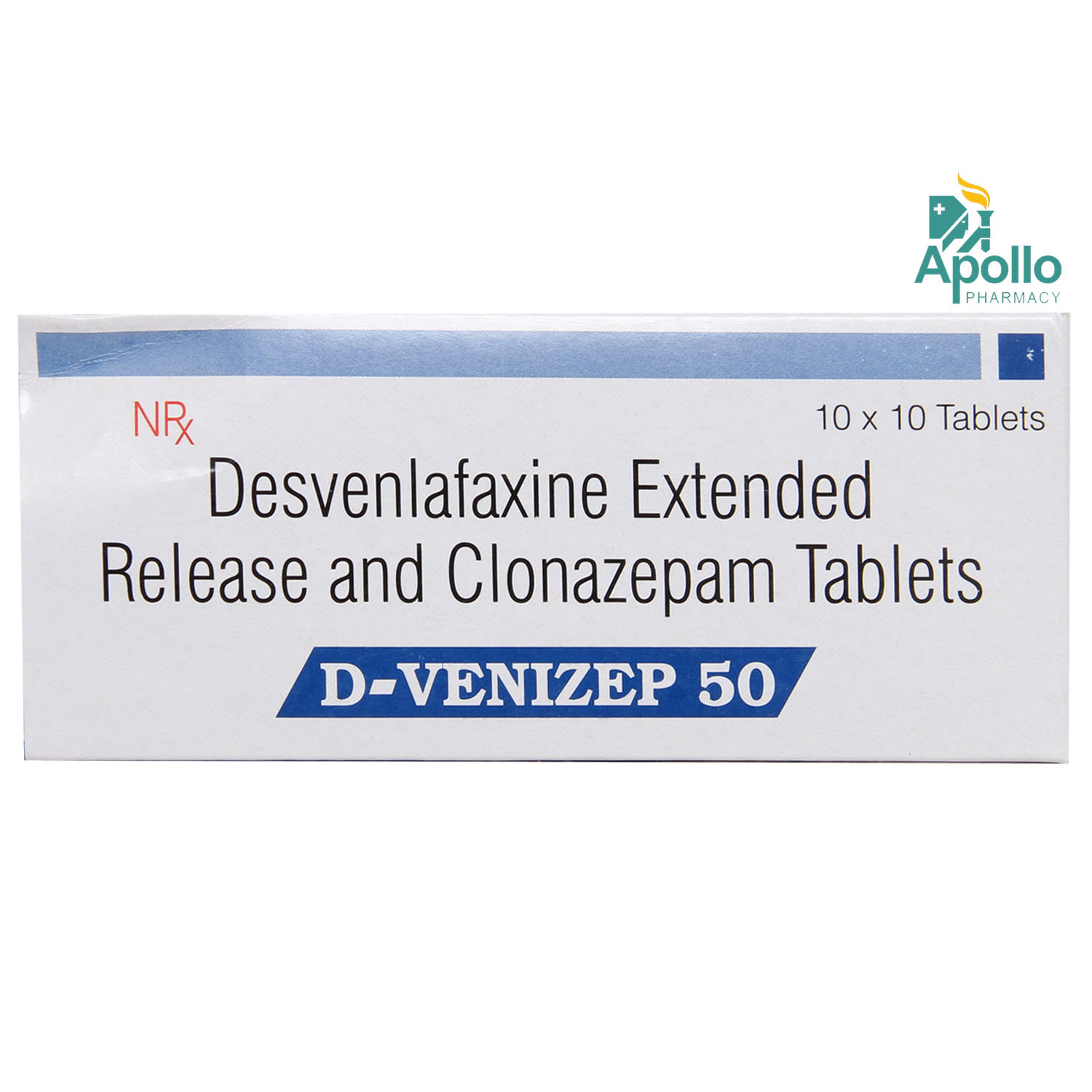 D Venizep 50 Tablet 10's, Pack of 10 TABLETS D Venizep 50 Tablet 10's, Pack of 10 TABLETS