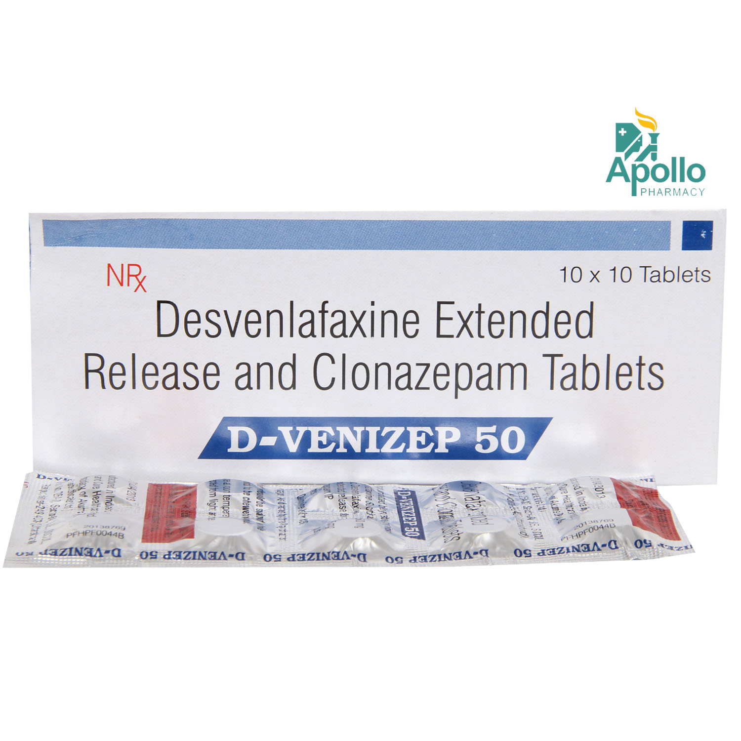 D Venizep 50 Tablet 10's, Pack of 10 TABLETS D Venizep 50 Tablet 10's, Pack of 10 TABLETS