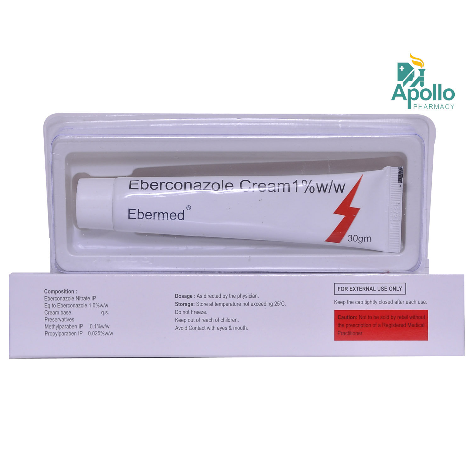 Ebermed Cream 30 gm, Pack of 1 CREAM Ebermed Cream 30 gm, Pack of 1 CREAM