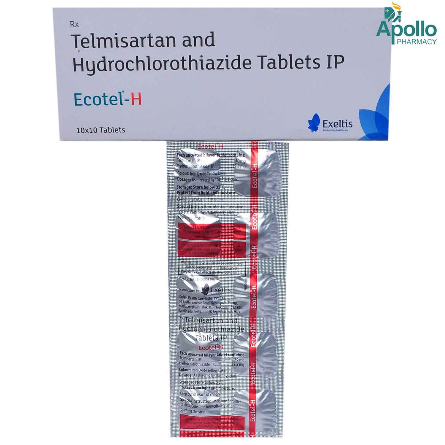 Ecotel H Tablet 10's, Pack of 10 Ecotel H Tablet 10's, Pack of 10
