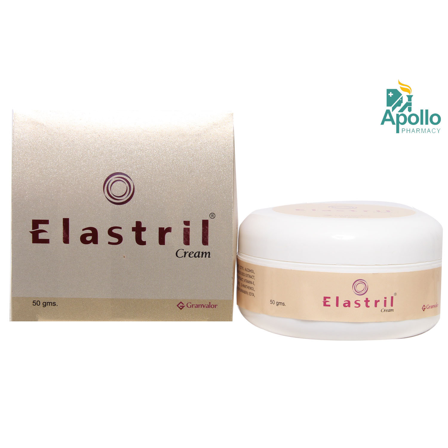 Elastril Cream 50 gm, Pack of 1 Elastril Cream 50 gm, Pack of 1