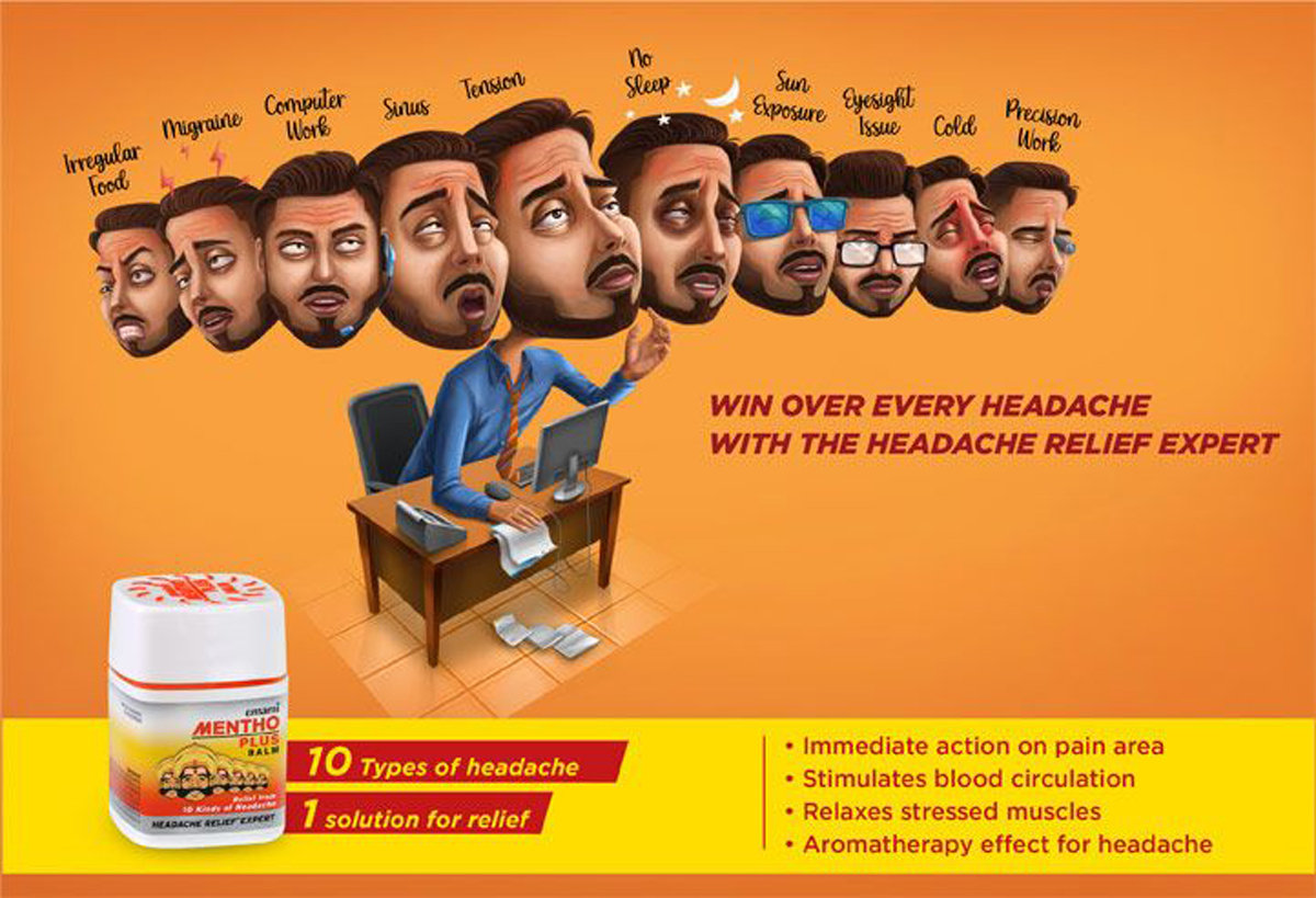 Emami Mentho Plus Balm, 25 ml, Pack of 1 Emami Mentho Plus Balm, 25 ml, Pack of 1