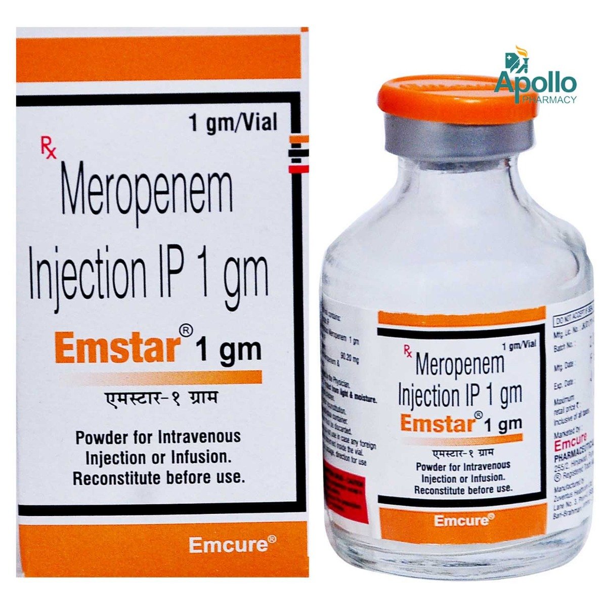 Emstar 1 gm Injection 1's, Pack of 1 Injection Emstar 1 gm Injection 1's, Pack of 1 Injection