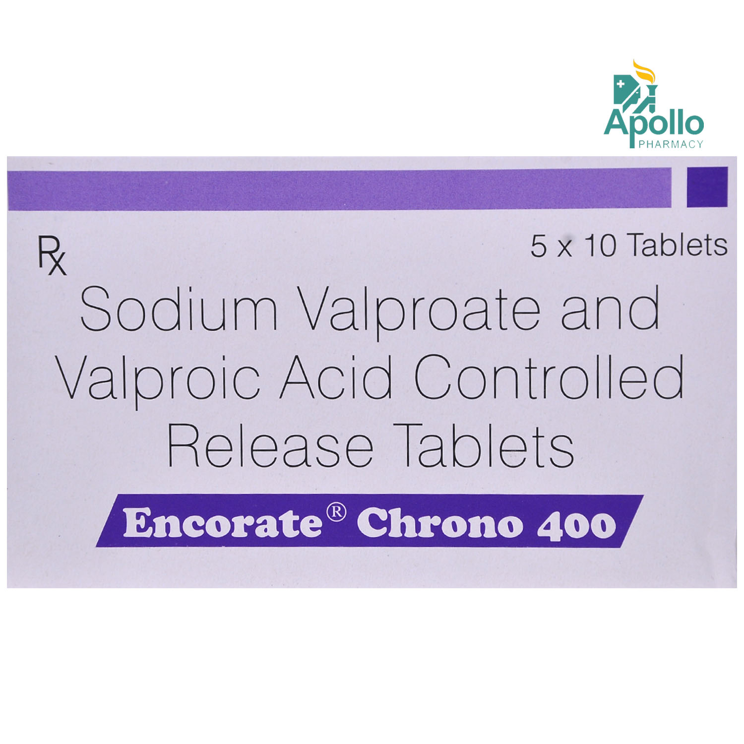 Encorate Chrono 400 Tablet 10's, Pack of 10 TABLETS Encorate Chrono 400 Tablet 10's, Pack of 10 TABLETS