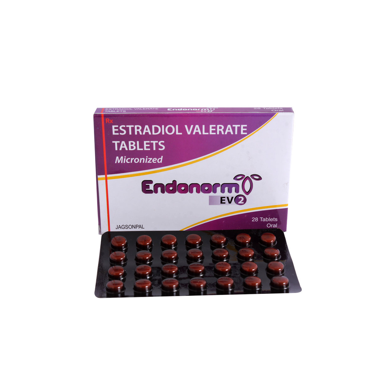 Endonorm EV 2 Tablet 28's, Pack of 28 TabletS Endonorm EV 2 Tablet 28's, Pack of 28 TabletS