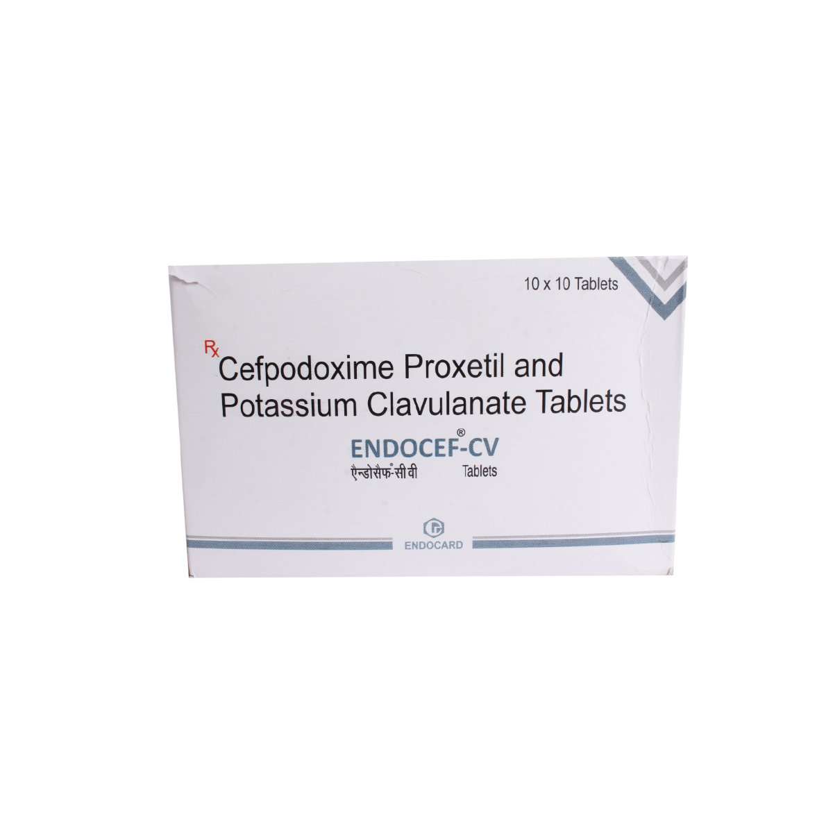 Endocef CV Tablet 10's, Pack of 10 TABLETS Endocef CV Tablet 10's, Pack of 10 TABLETS