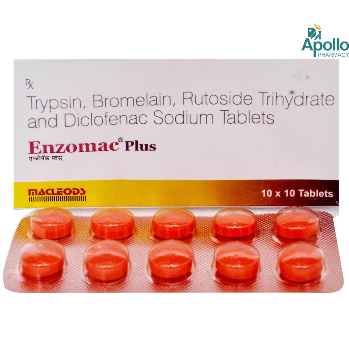 Enzomac Plus Tablet 10's, Pack of 10 Enzomac Plus Tablet 10's, Pack of 10