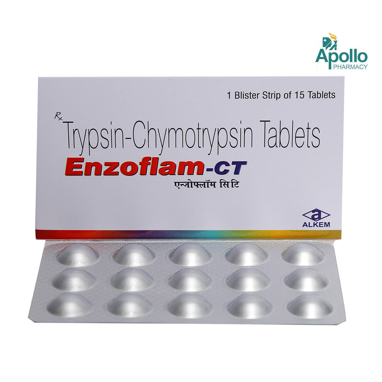 Enzoflam-CT Tablet 15's, Pack of 15 TABLETS Enzoflam-CT Tablet 15's, Pack of 15 TABLETS