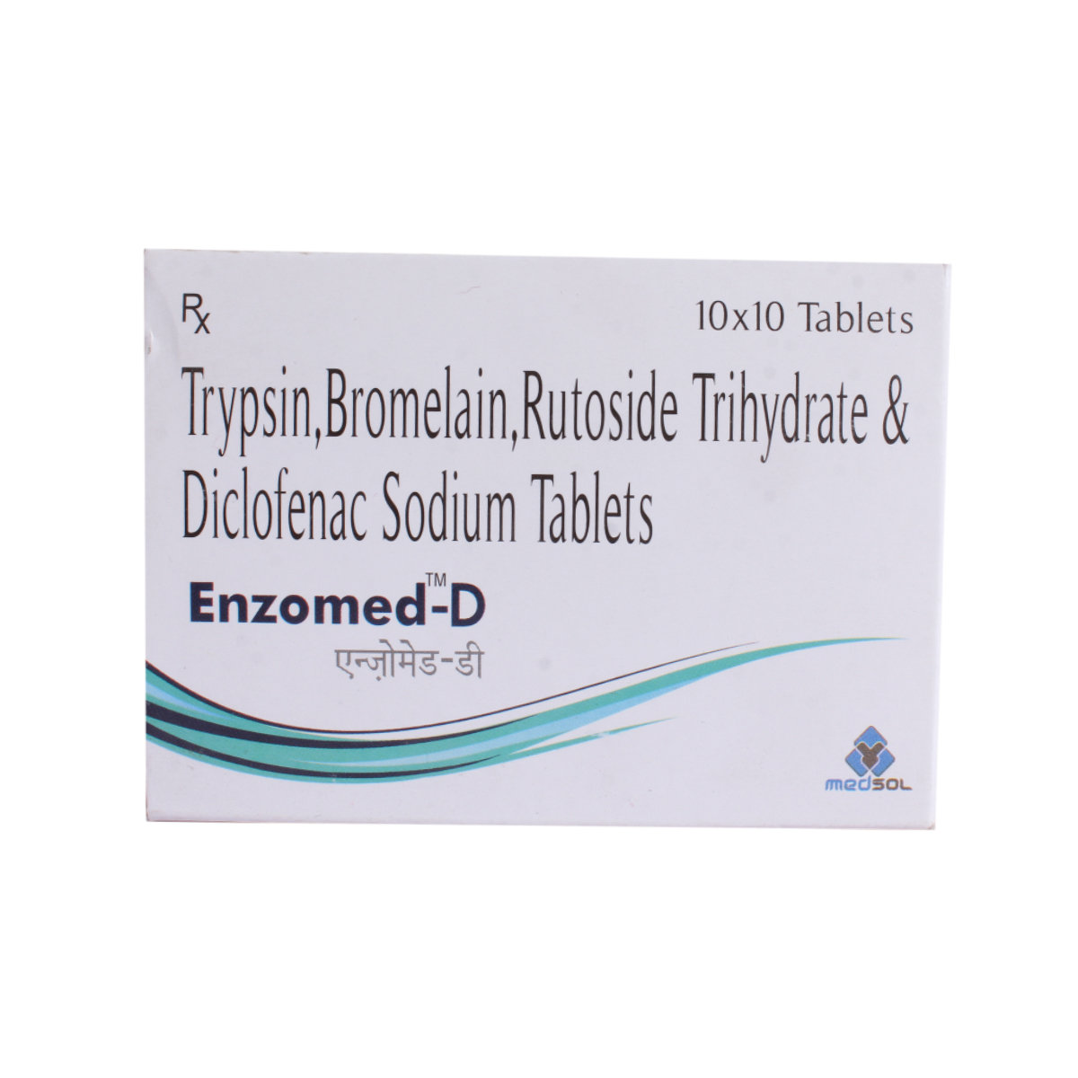 Enzomed-D Tablet 10's, Pack of 10 Enzomed-D Tablet 10's, Pack of 10