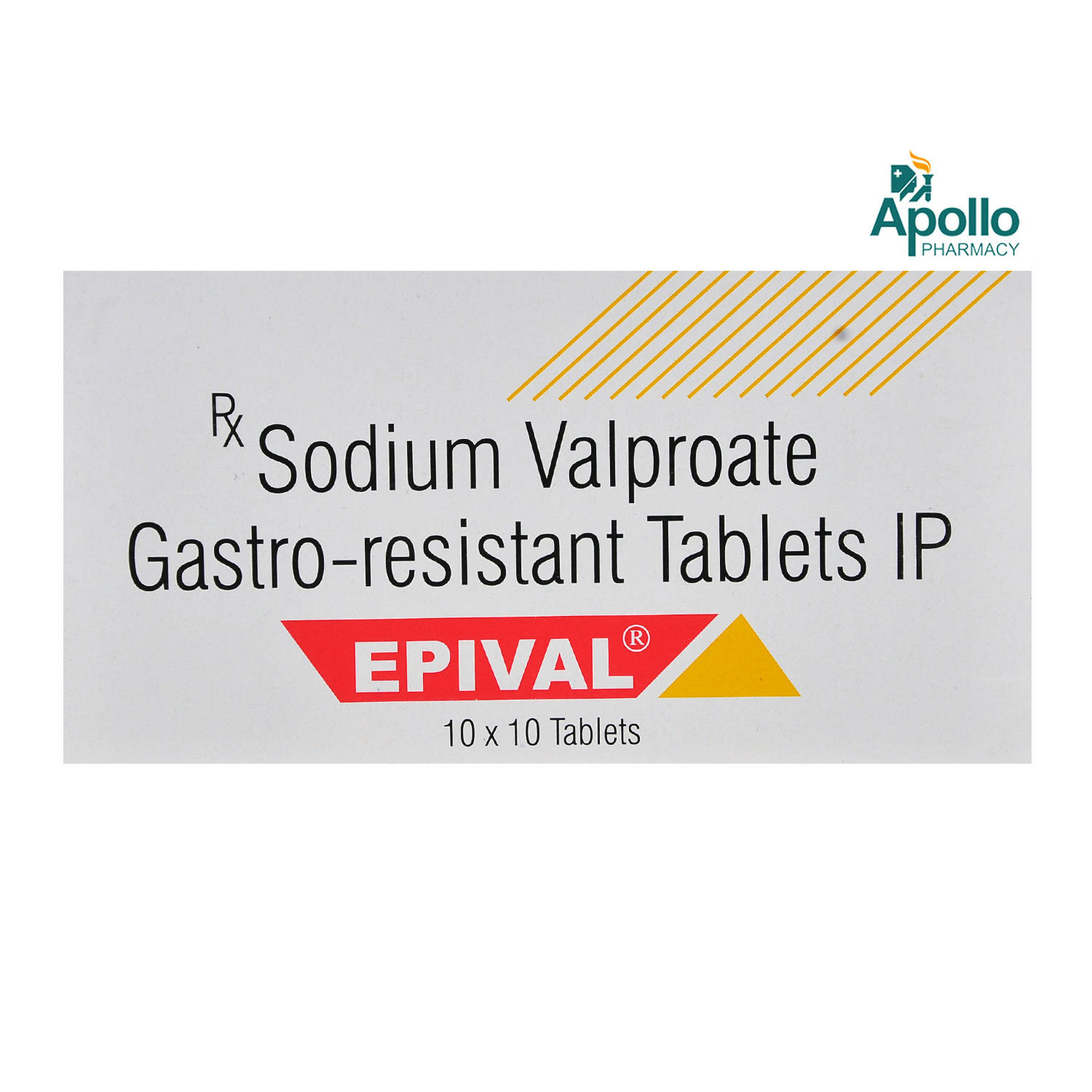 Epival Tablet 10's, Pack of 10 TabletS Epival Tablet 10's, Pack of 10 TabletS