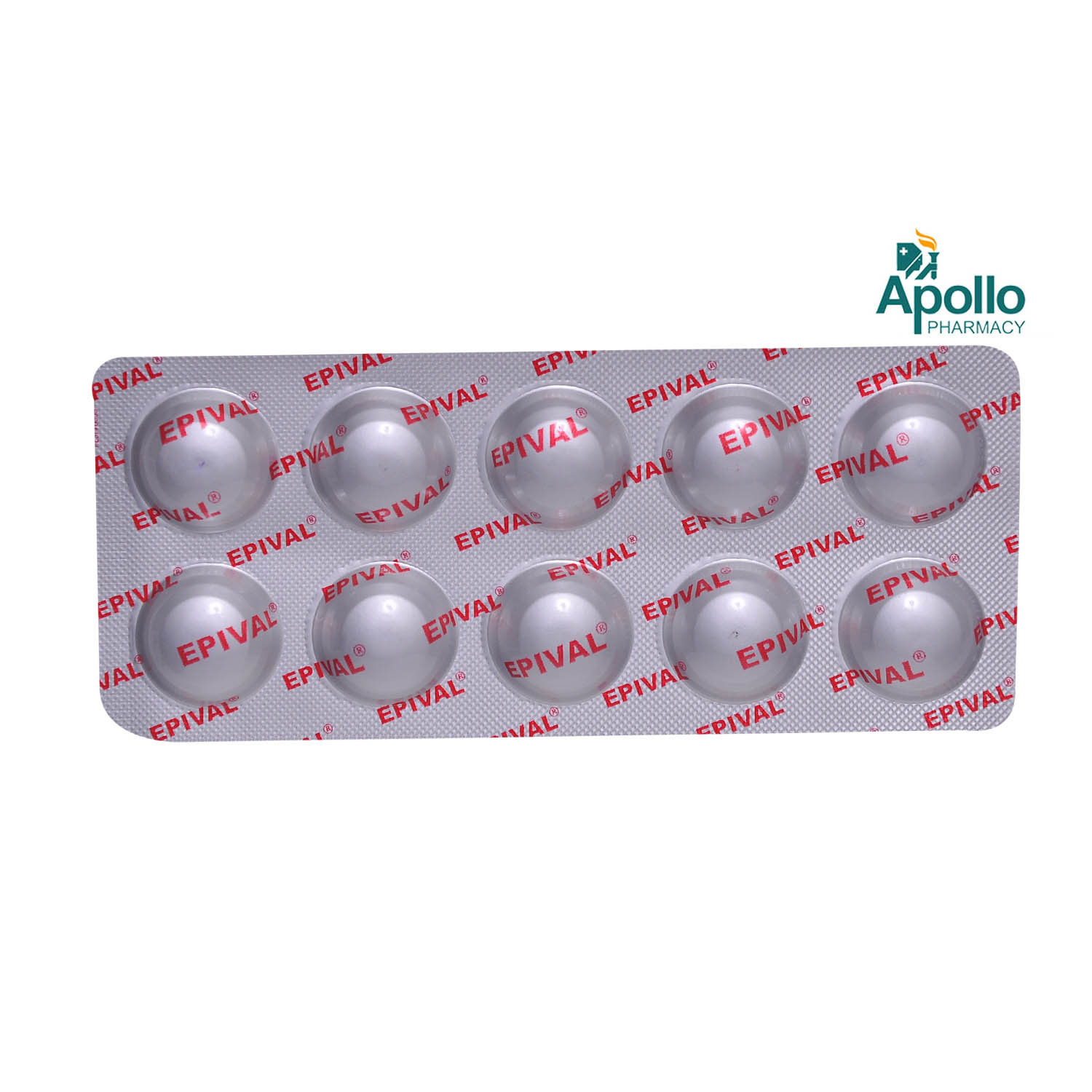 Epival Tablet 10's, Pack of 10 TabletS Epival Tablet 10's, Pack of 10 TabletS