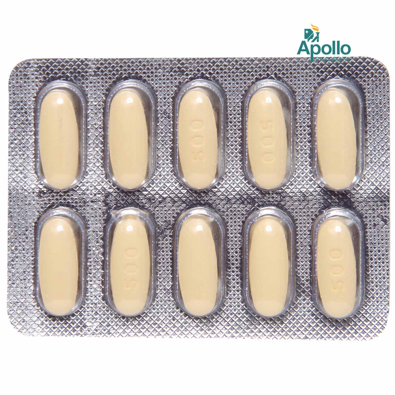 Epictal 500 mg Tablet 10's, Pack of 10 TabletS Epictal 500 mg Tablet 10's, Pack of 10 TabletS