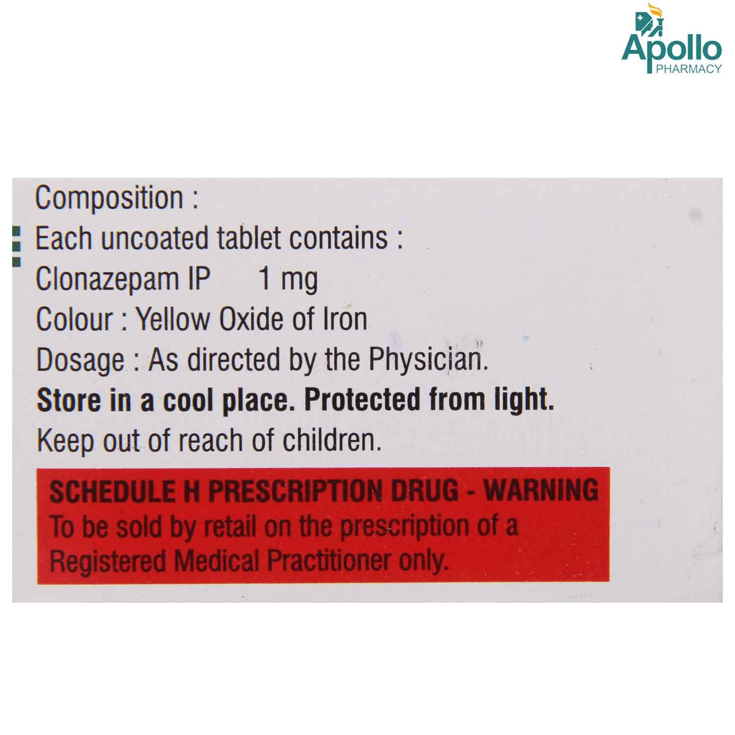 EPITRIL 1MG TABLET 10'S, Pack of 10 TabletS EPITRIL 1MG TABLET 10'S, Pack of 10 TabletS