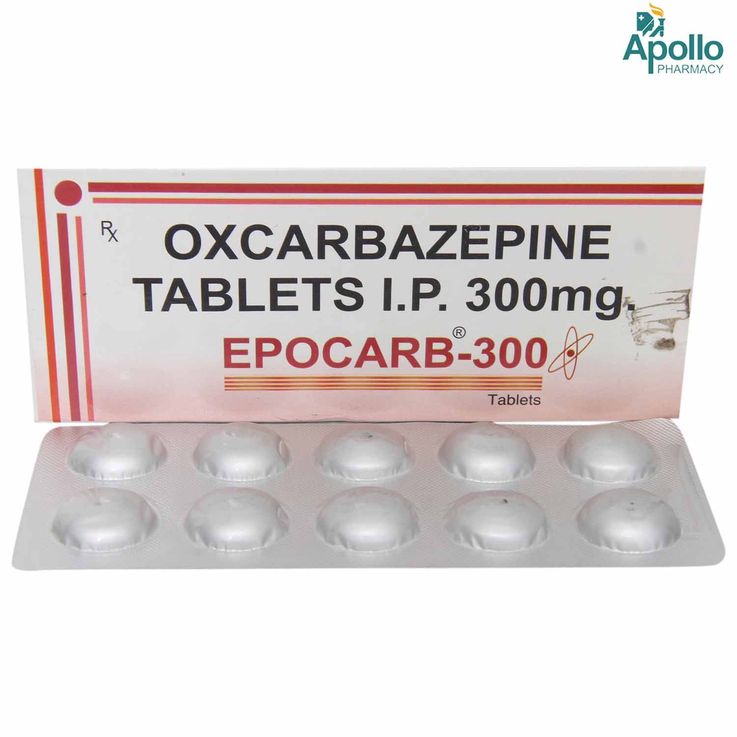 Epocarb 300 mg Tablet 10's, Pack of 10 TABLETS Epocarb 300 mg Tablet 10's, Pack of 10 TABLETS