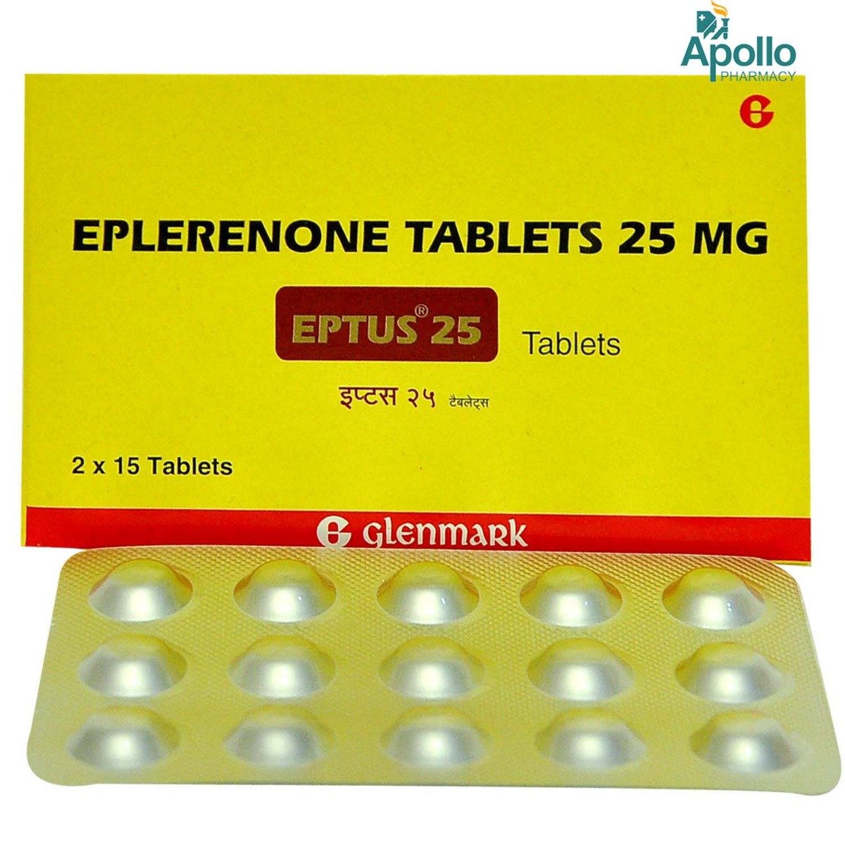 Eptus 25 Tablet 15's, Pack of 15 TABLETS Eptus 25 Tablet 15's, Pack of 15 TABLETS
