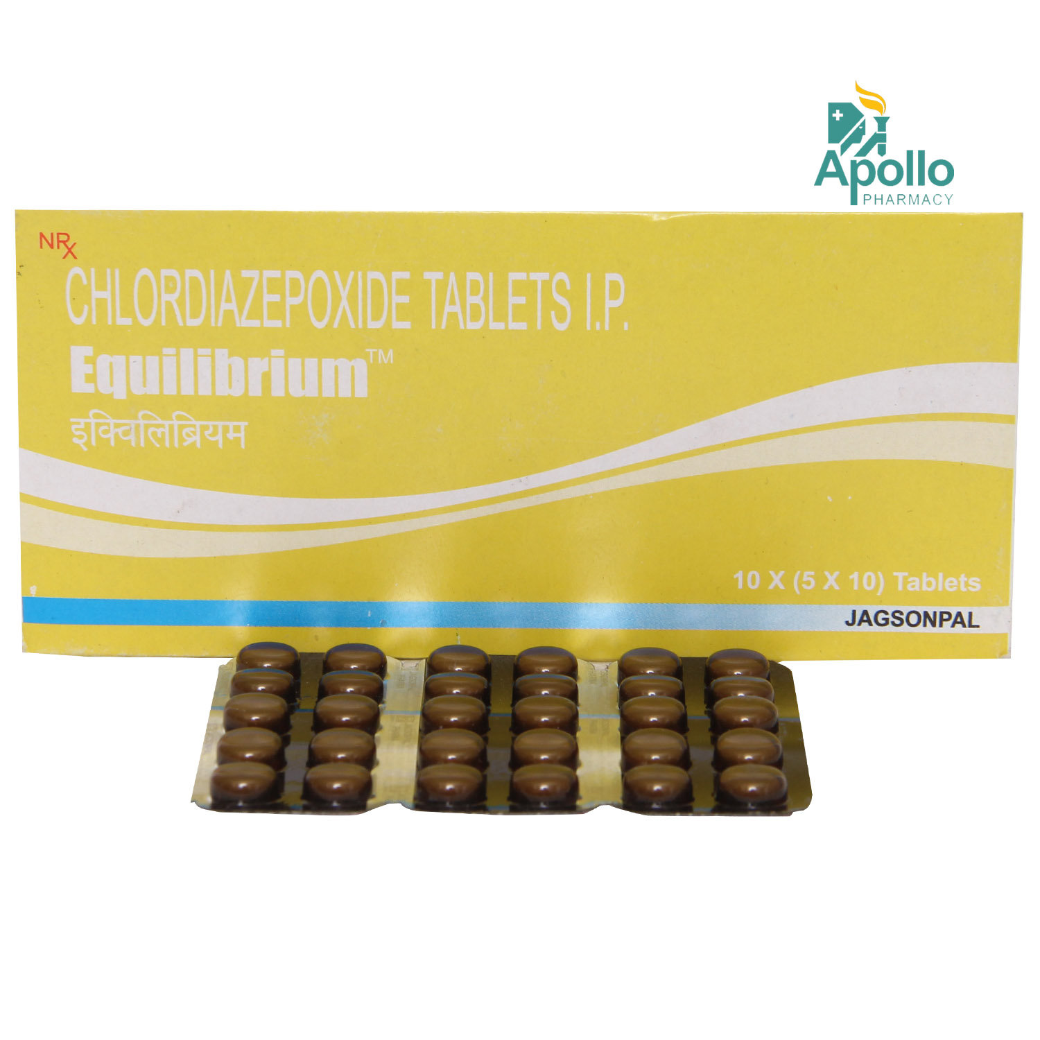 EQUILIBRIUM 10MG TABLET, Pack of 10 TABLETS EQUILIBRIUM 10MG TABLET, Pack of 10 TABLETS
