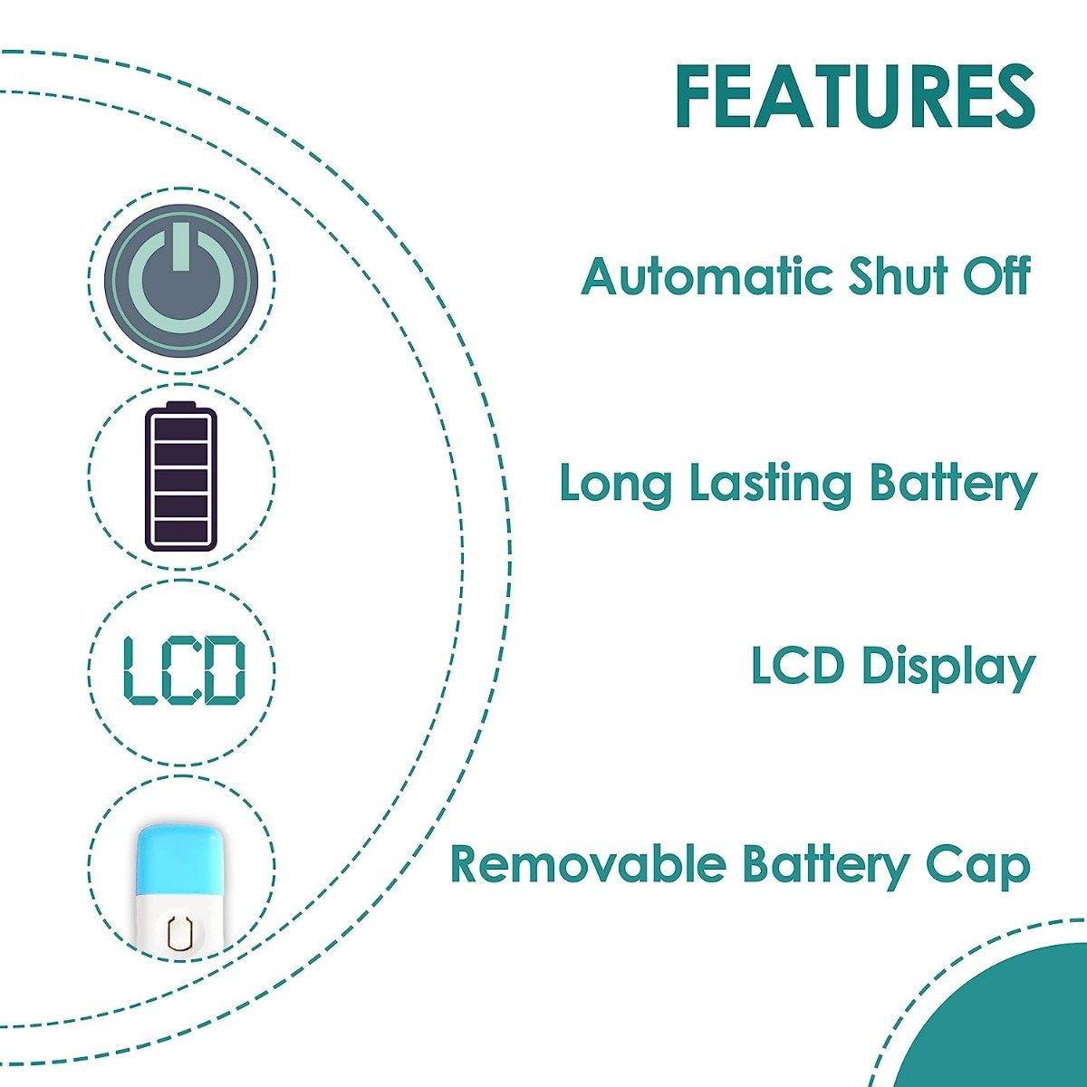 Equinox Digital Thermometer EQ-DT-63, 1 Count, Pack of 1 Equinox Digital Thermometer EQ-DT-63, 1 Count, Pack of 1