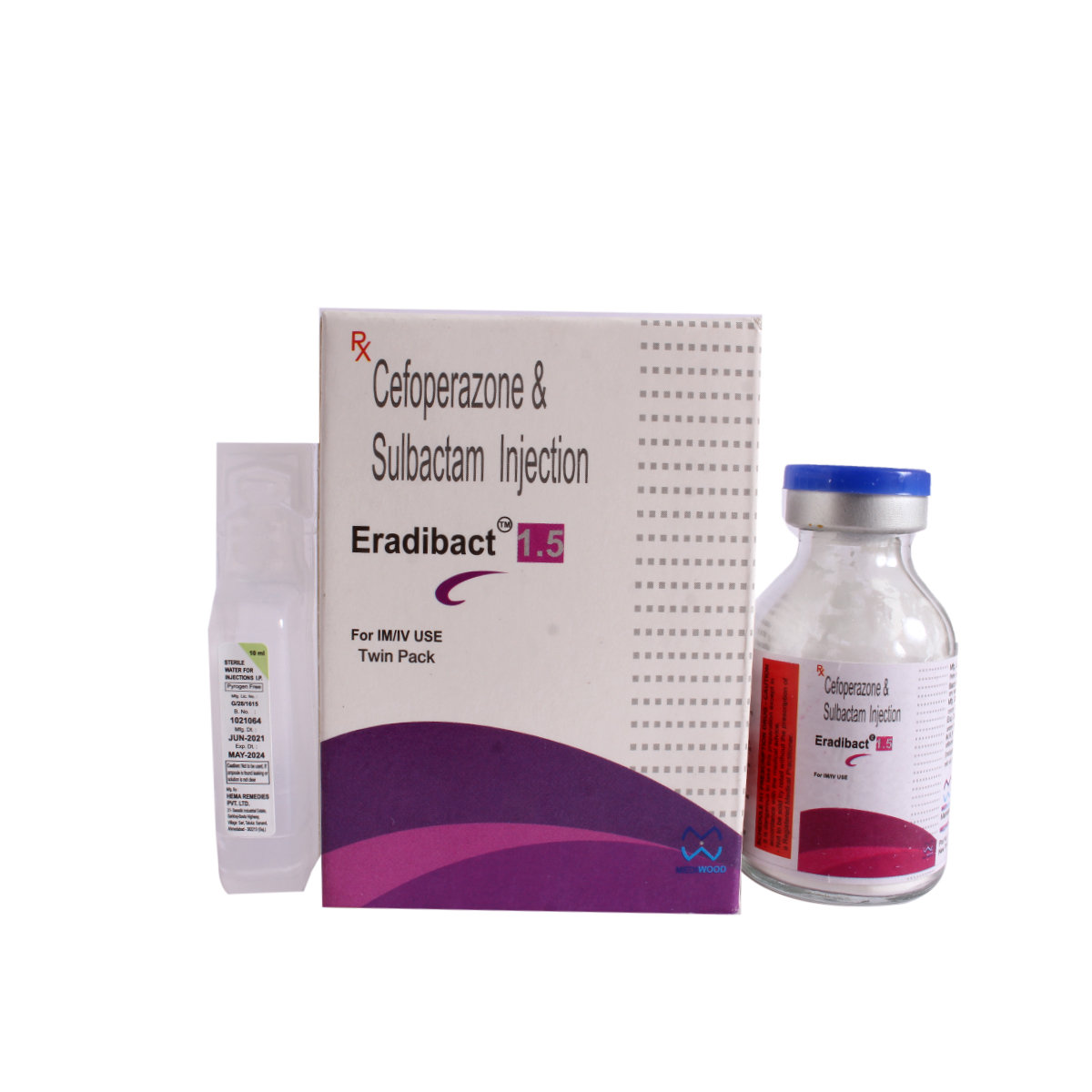 Eradibact 1.5Gm Inj, Pack of 1 INJECTION Eradibact 1.5Gm Inj, Pack of 1 INJECTION