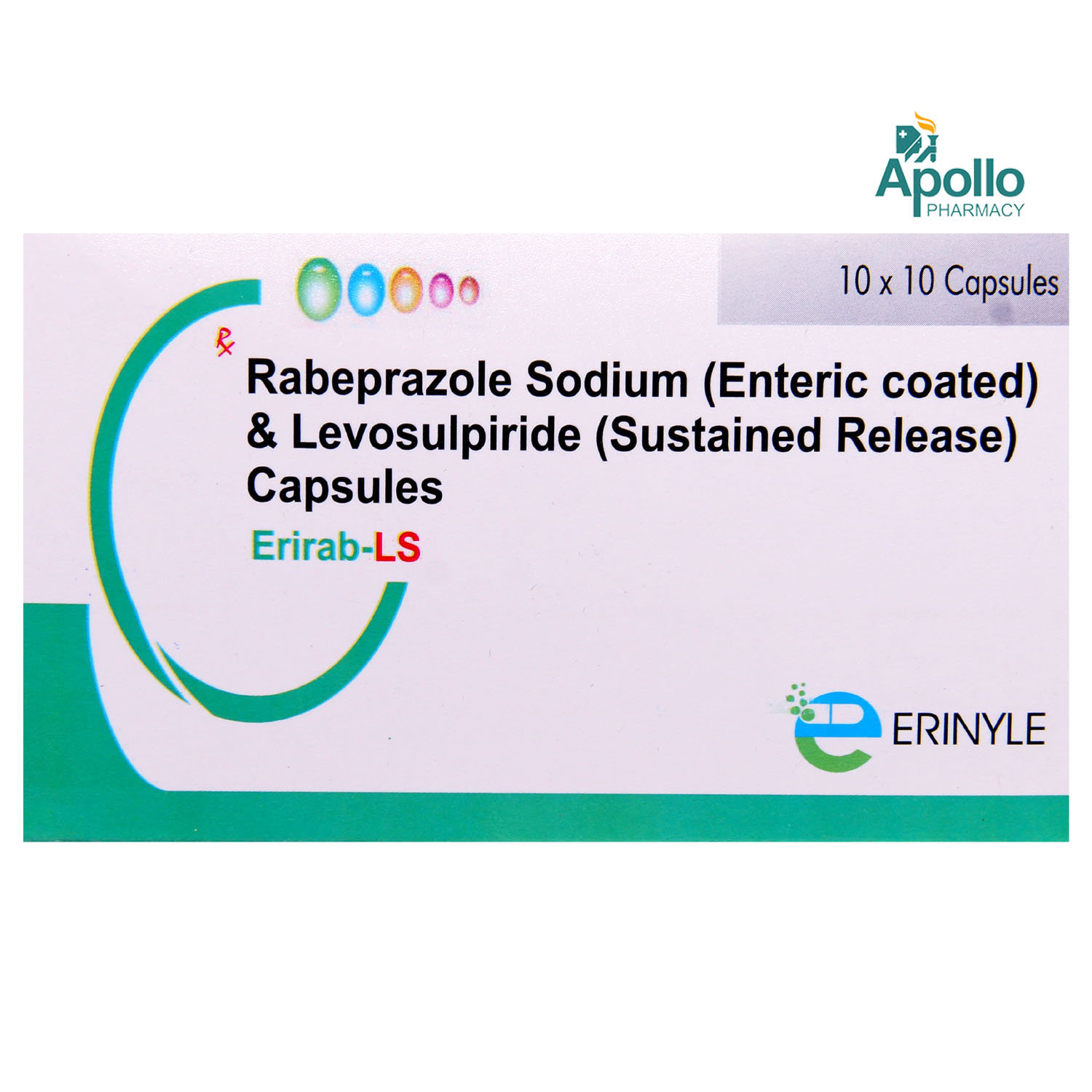 Erirab-LS Capsule 10's, Pack of 10 CAPSULES Erirab-LS Capsule 10's, Pack of 10 CAPSULES