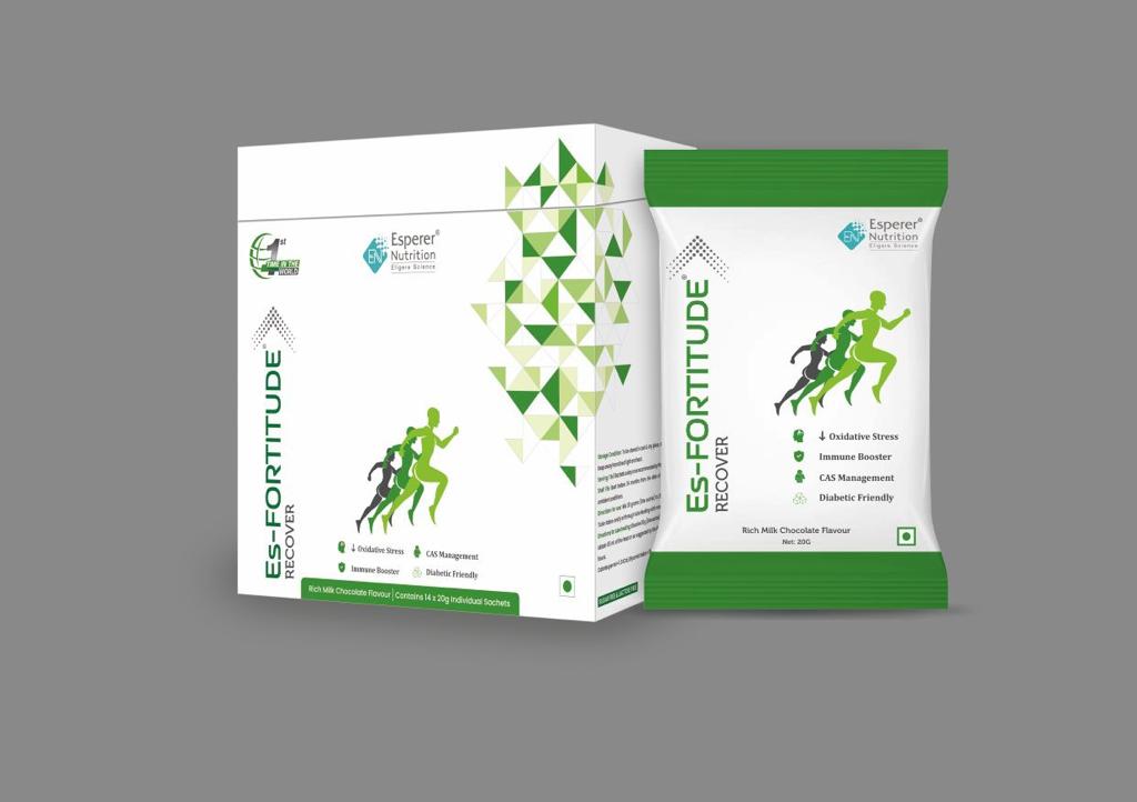 ES FORTITUDE RECOVER CHOC FLAV SACHETS 14X20G, Pack of 1 ES FORTITUDE RECOVER CHOC FLAV SACHETS 14X20G, Pack of 1