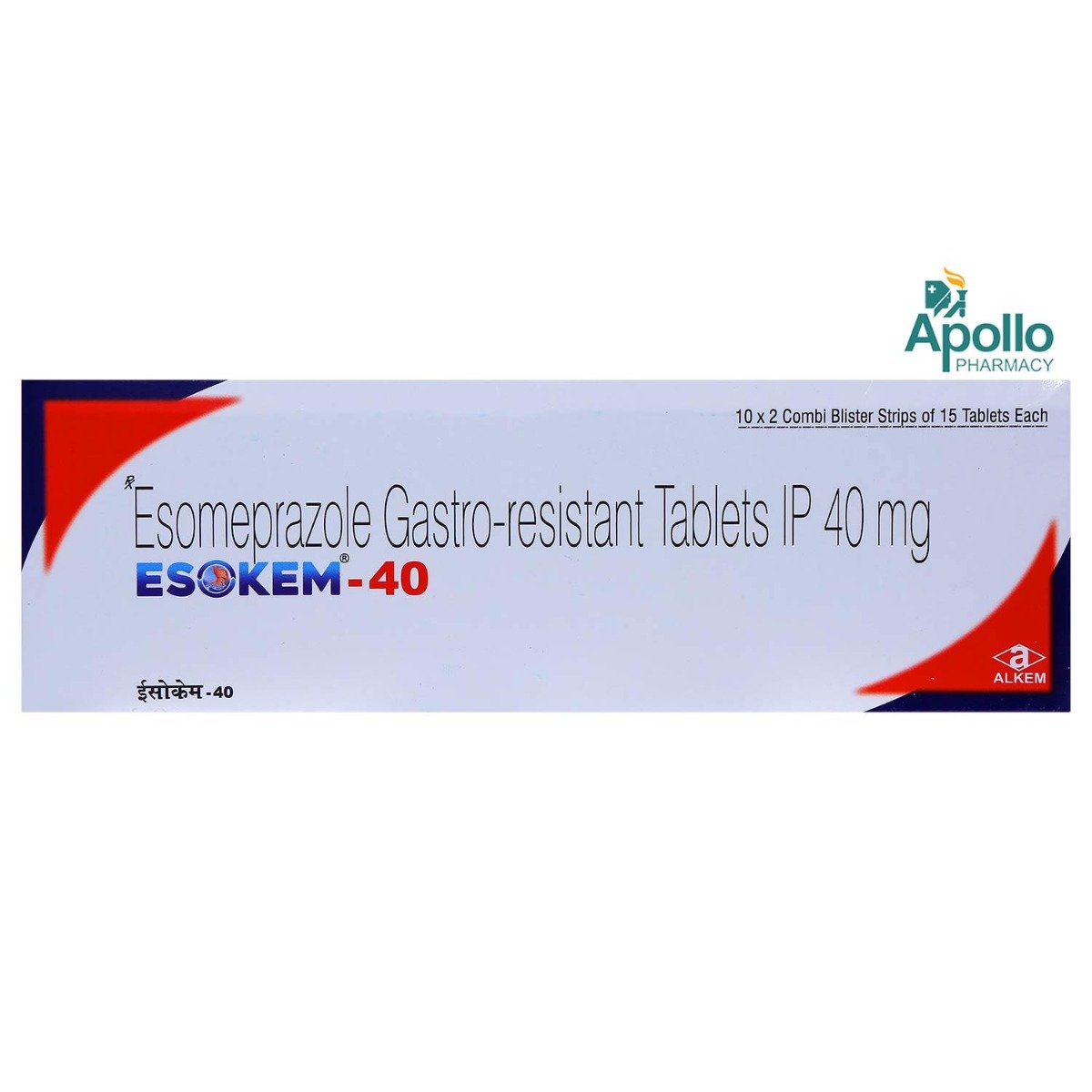 Esokem-40 Tablet 15's, Pack of 15 TABLETS Esokem-40 Tablet 15's, Pack of 15 TABLETS
