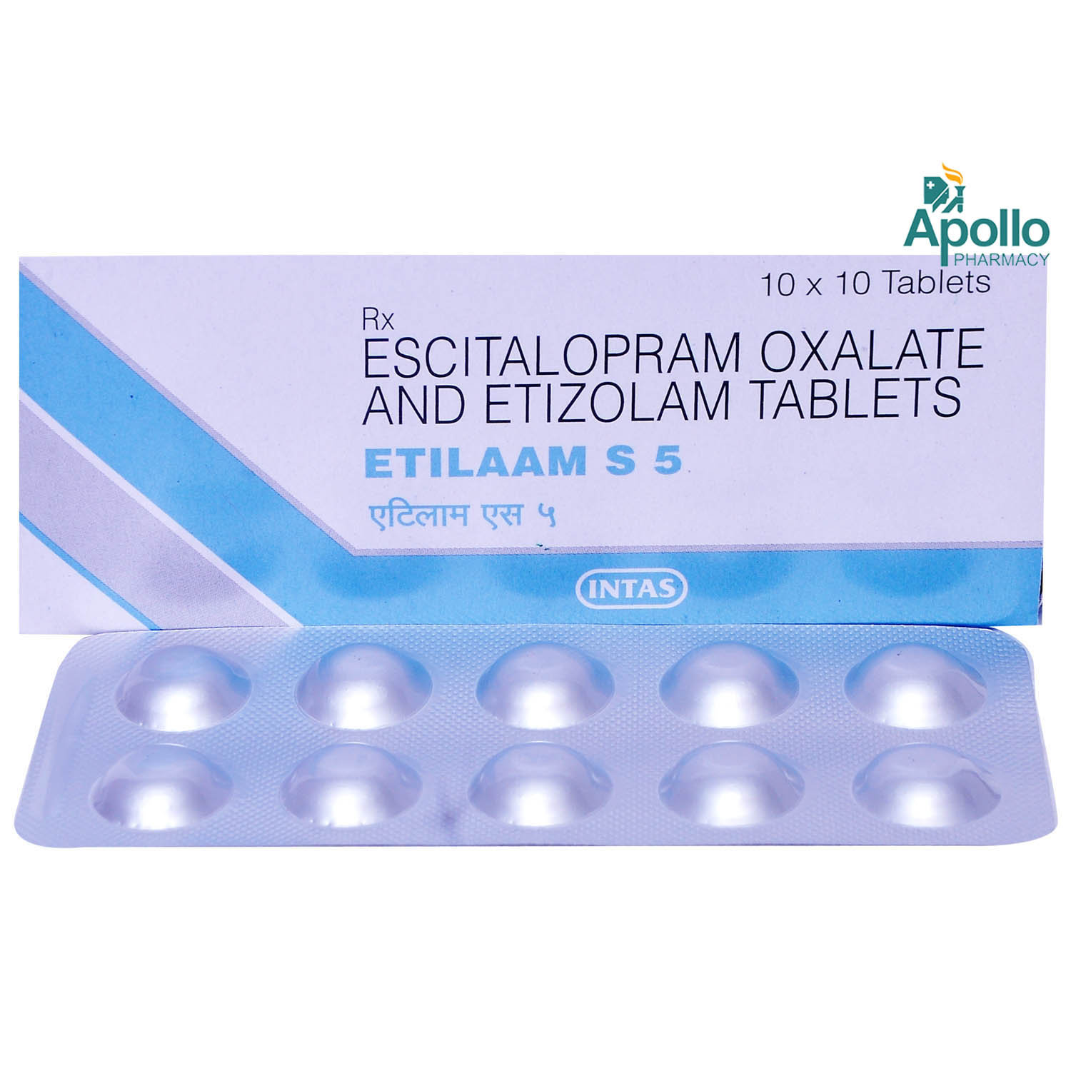 Etilaam S 5 Tablet 10's, Pack of 10 TABLETS Etilaam S 5 Tablet 10's, Pack of 10 TABLETS